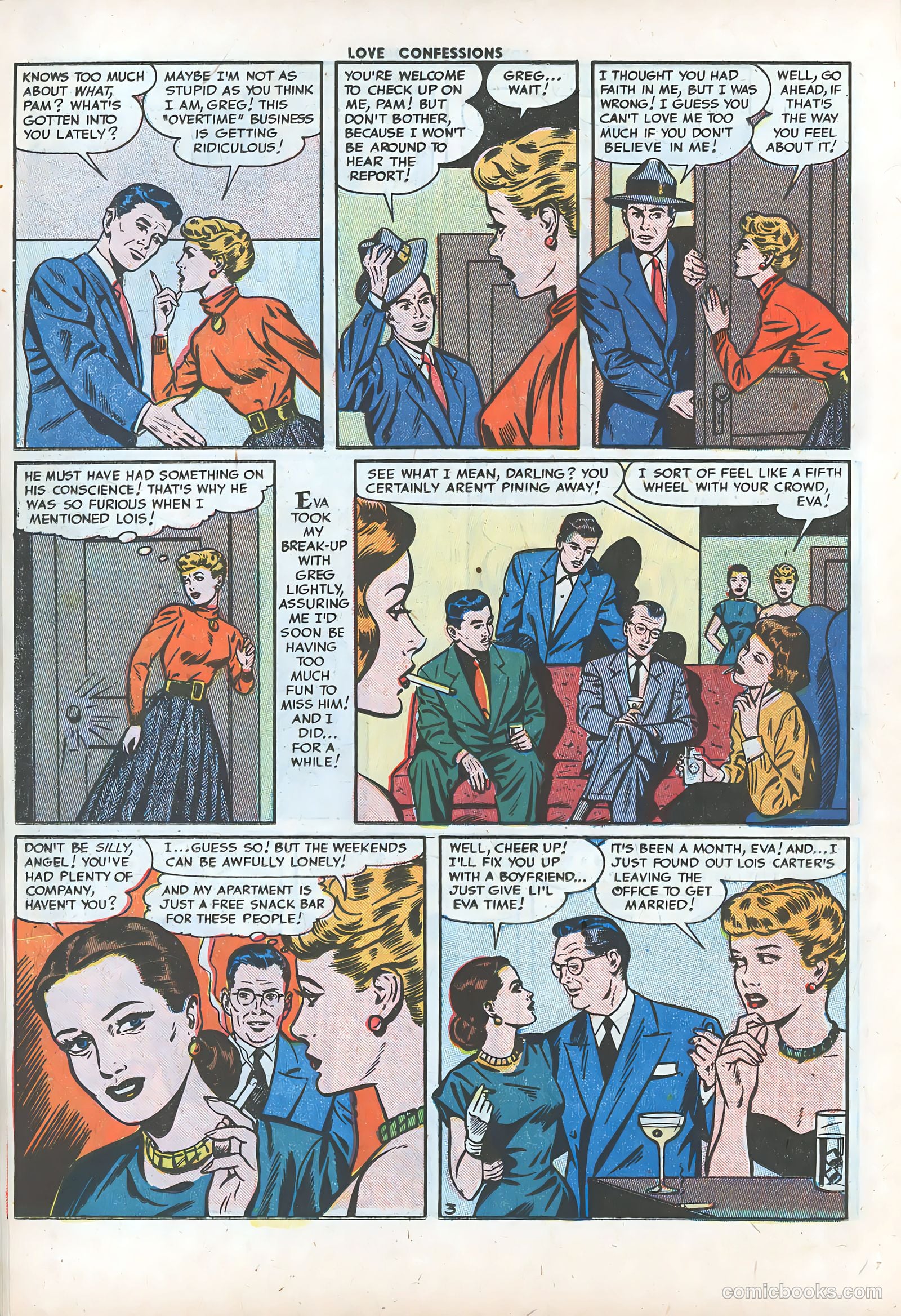 Love Confessions #24 (1952) — page 14 of 36