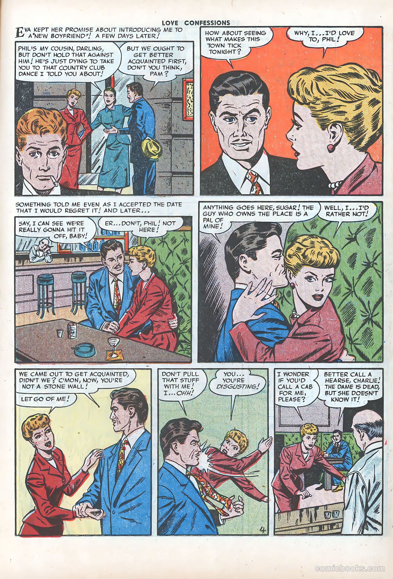 Love Confessions #24 (1952) — page 15 of 36