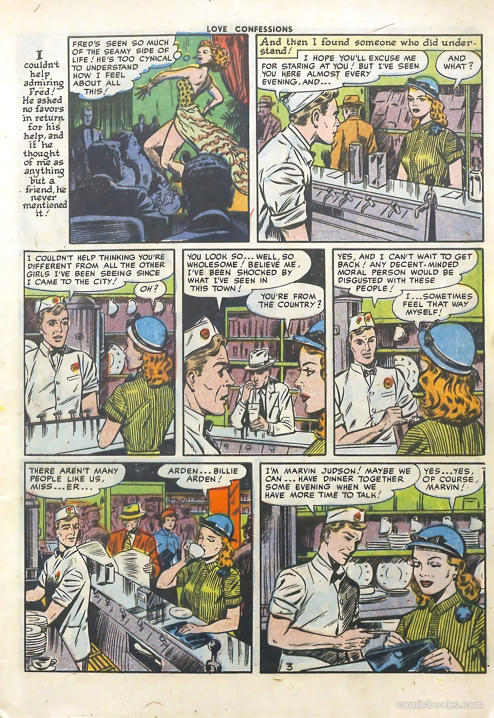 Love Confessions #25 (1952) — page 5 of 36
