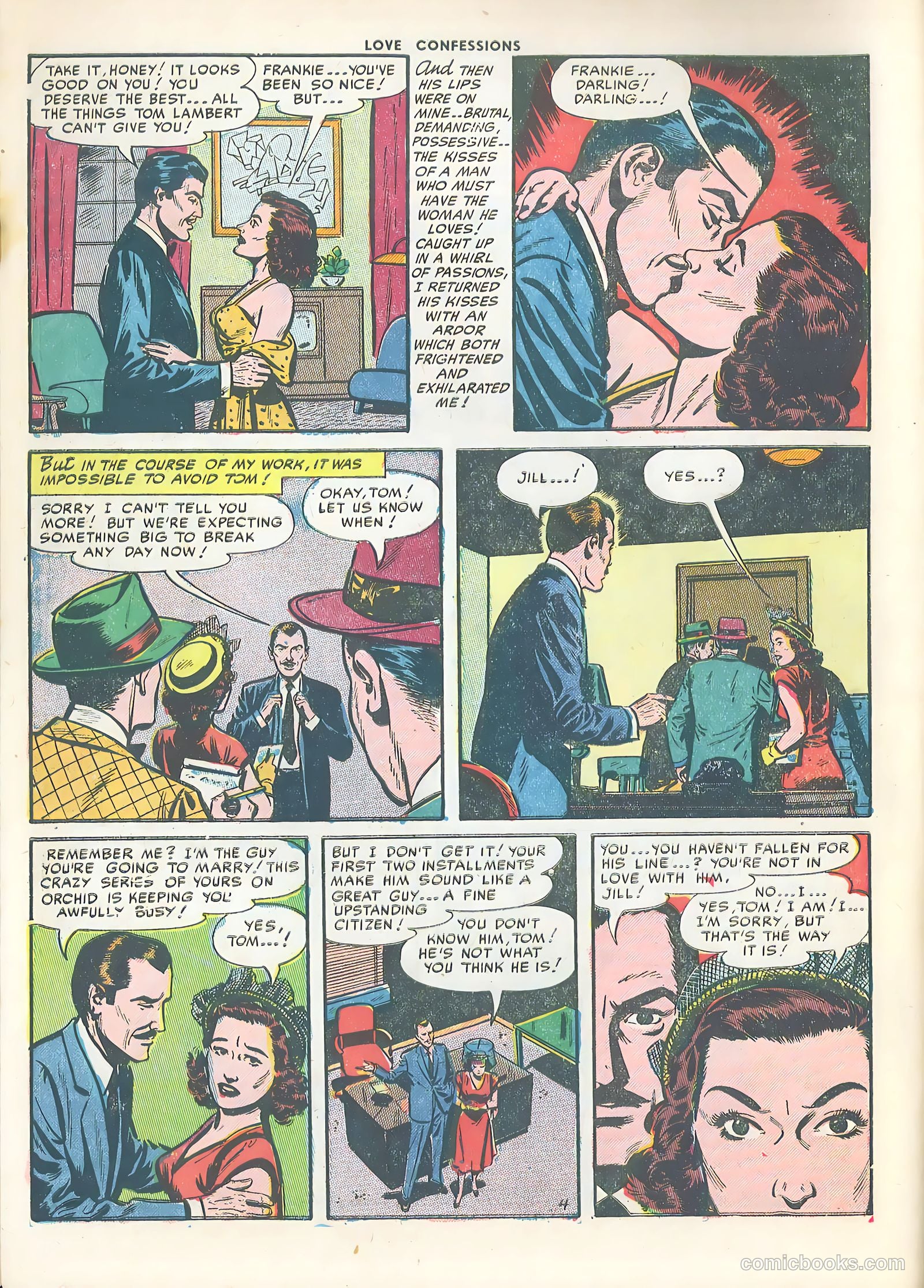 Love Confessions #26 (1953) — page 6 of 37