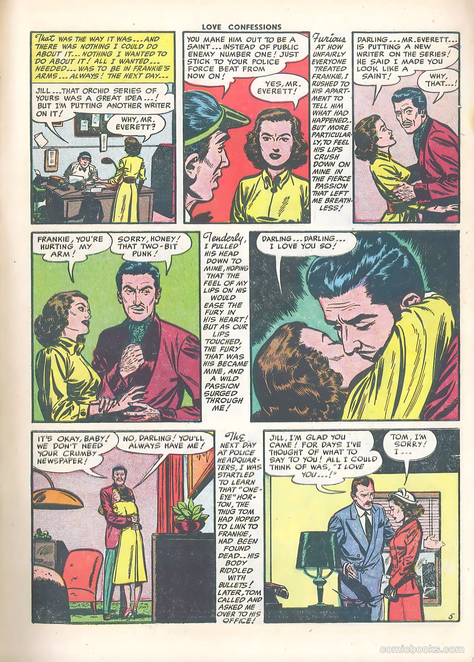 Love Confessions #26 (1953) — page 7 of 37