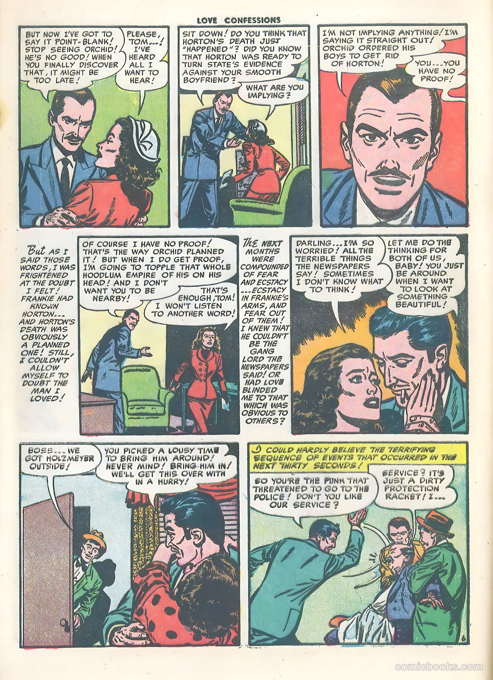 Love Confessions #26 (1953) — page 8 of 37