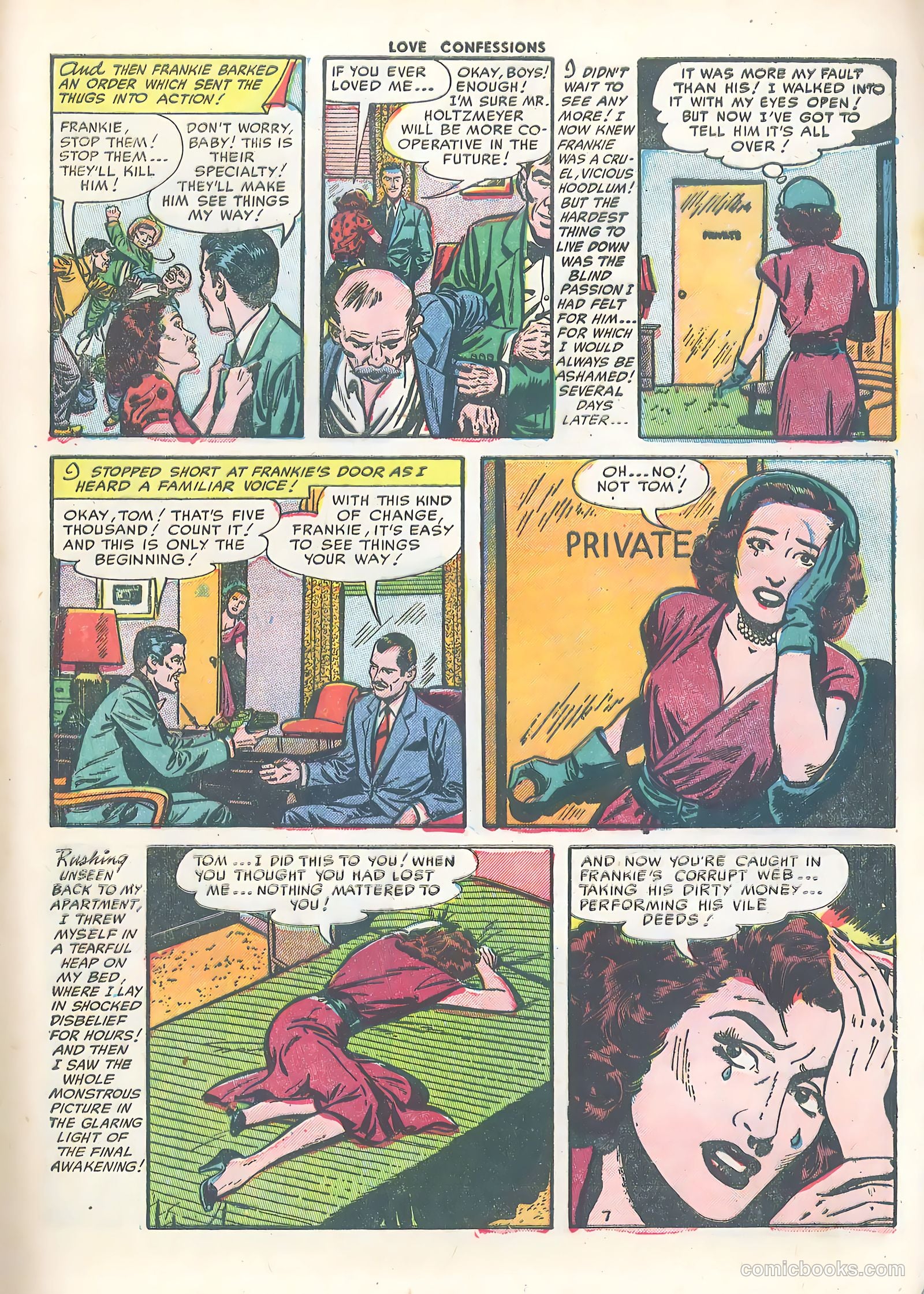 Love Confessions #26 (1953) — page 9 of 37