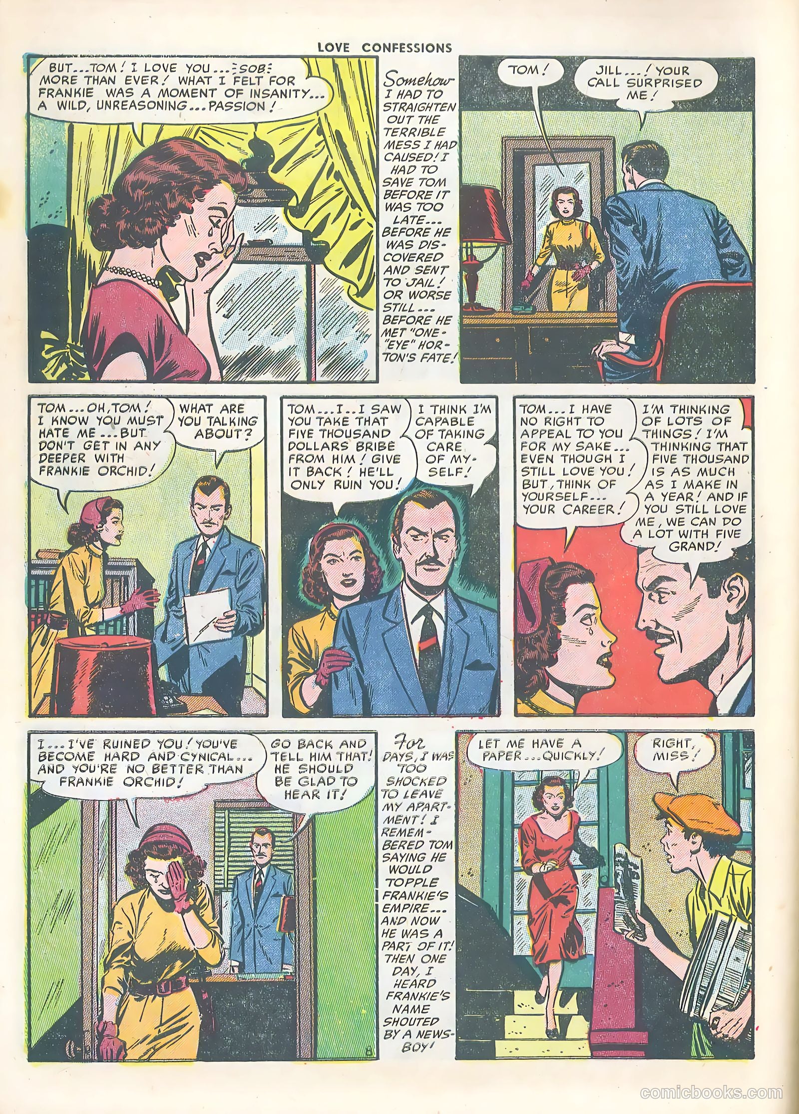 Love Confessions #26 (1953) — page 10 of 37