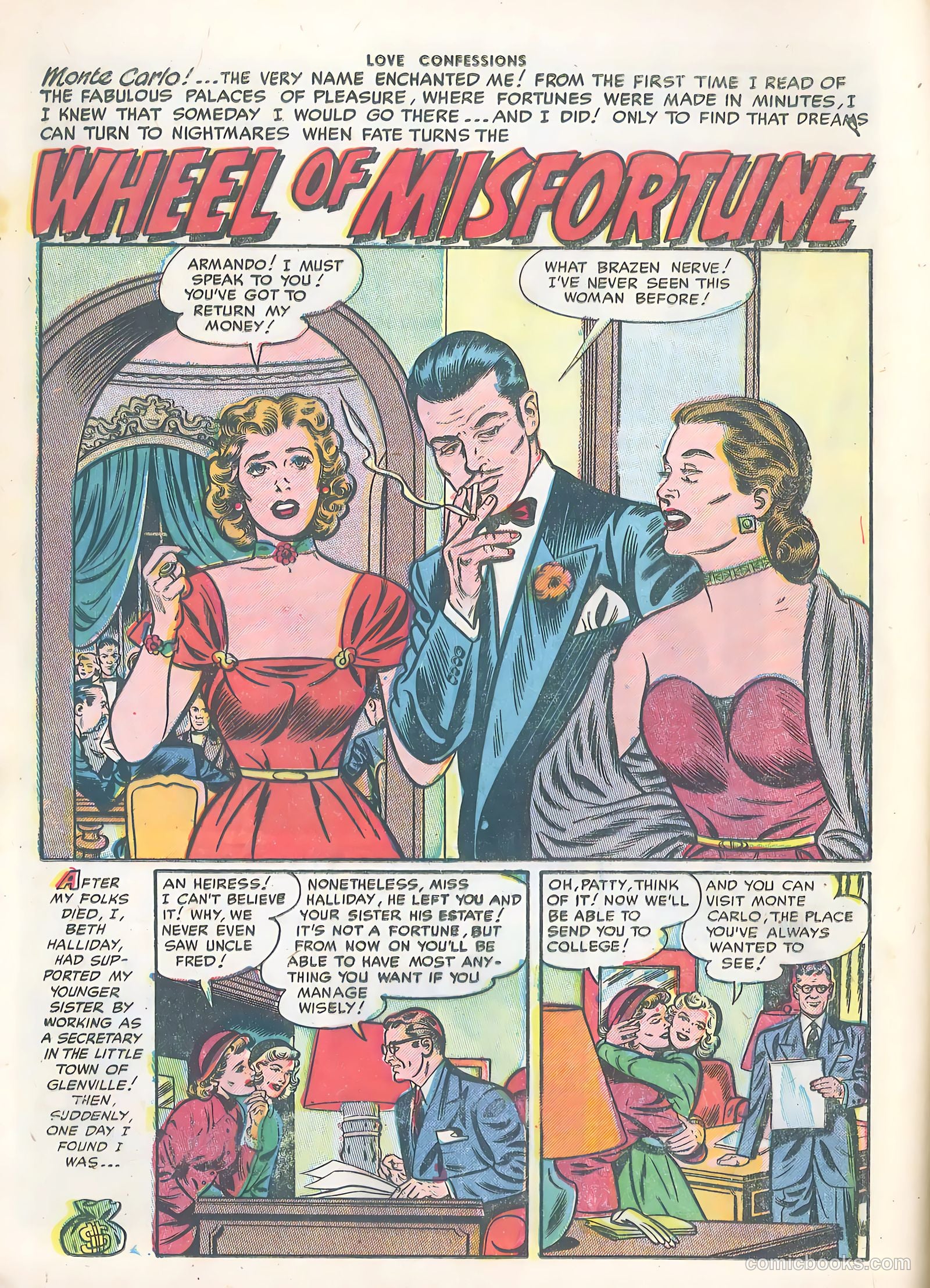 Love Confessions #26 (1953) — page 12 of 37