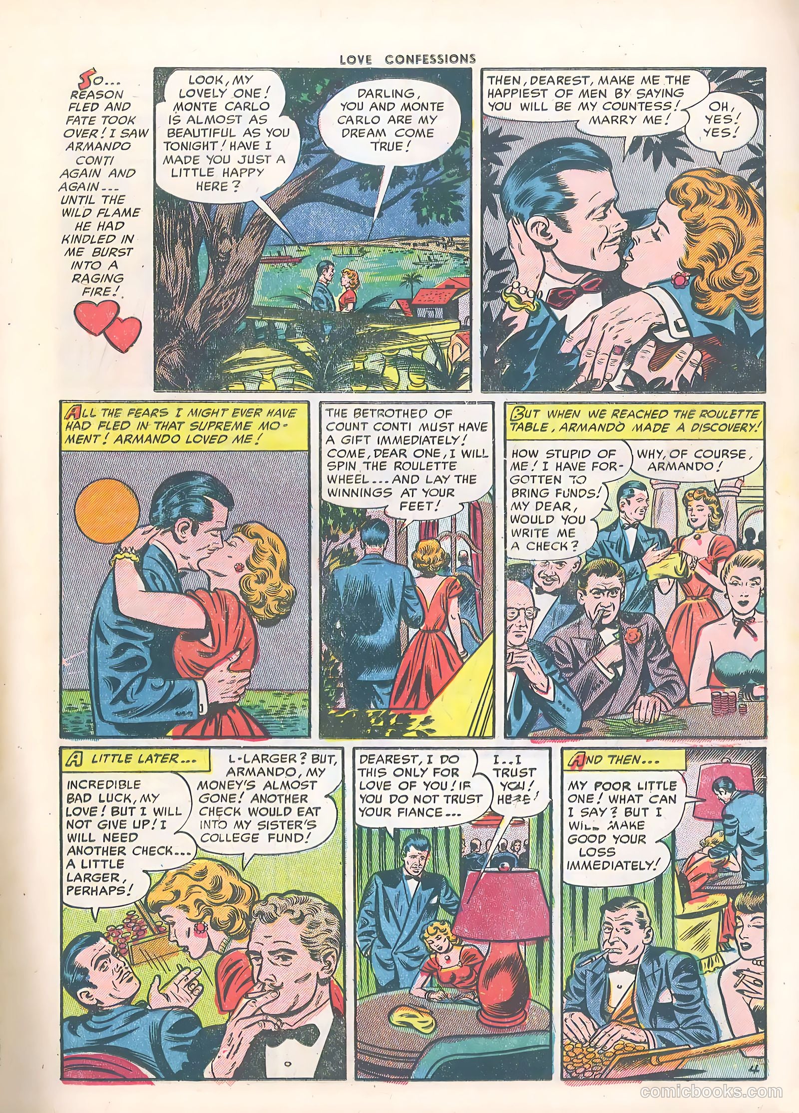 Love Confessions #26 (1953) — page 15 of 37