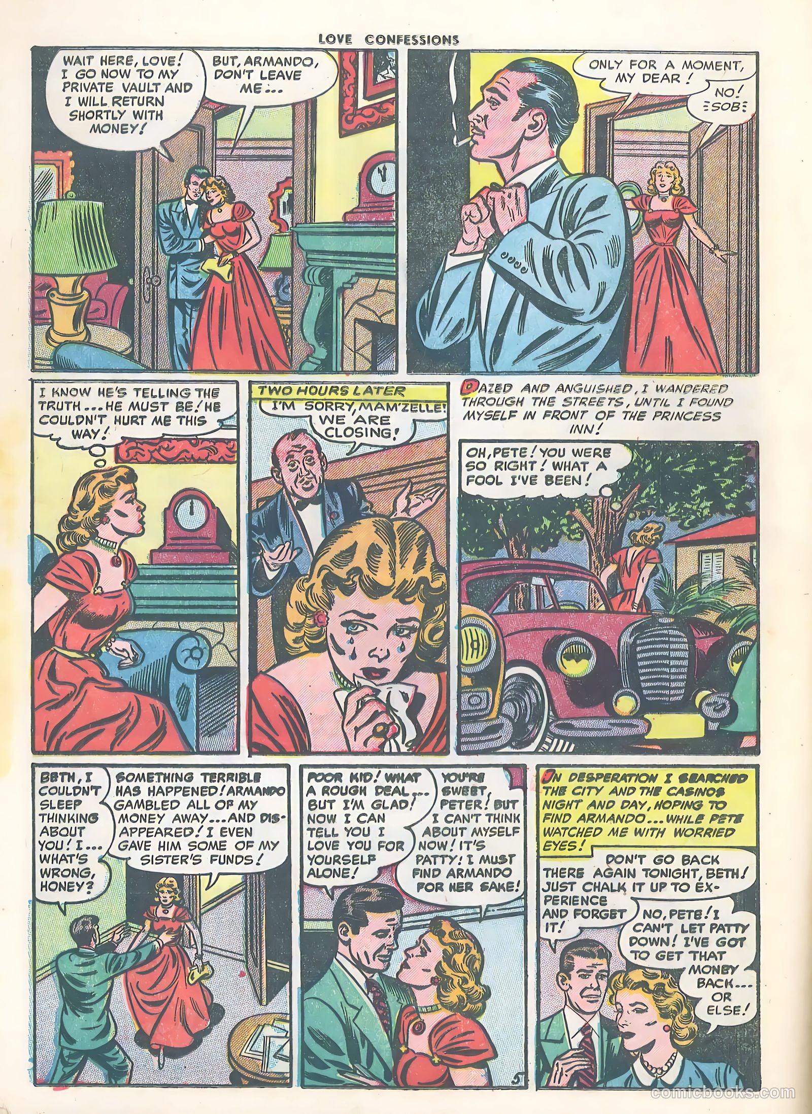 Love Confessions #26 (1953) — page 16 of 37