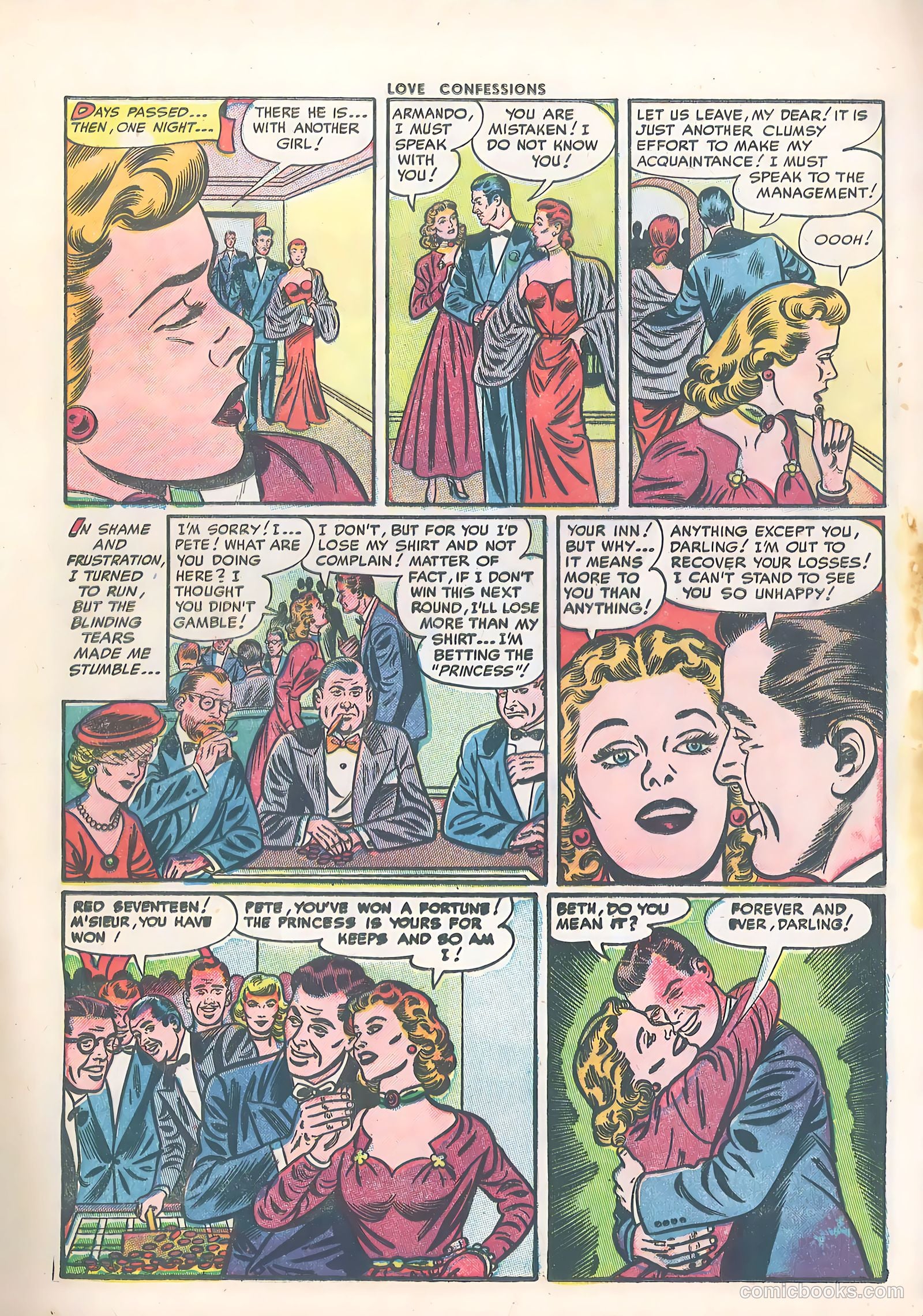 Love Confessions #26 (1953) — page 17 of 37