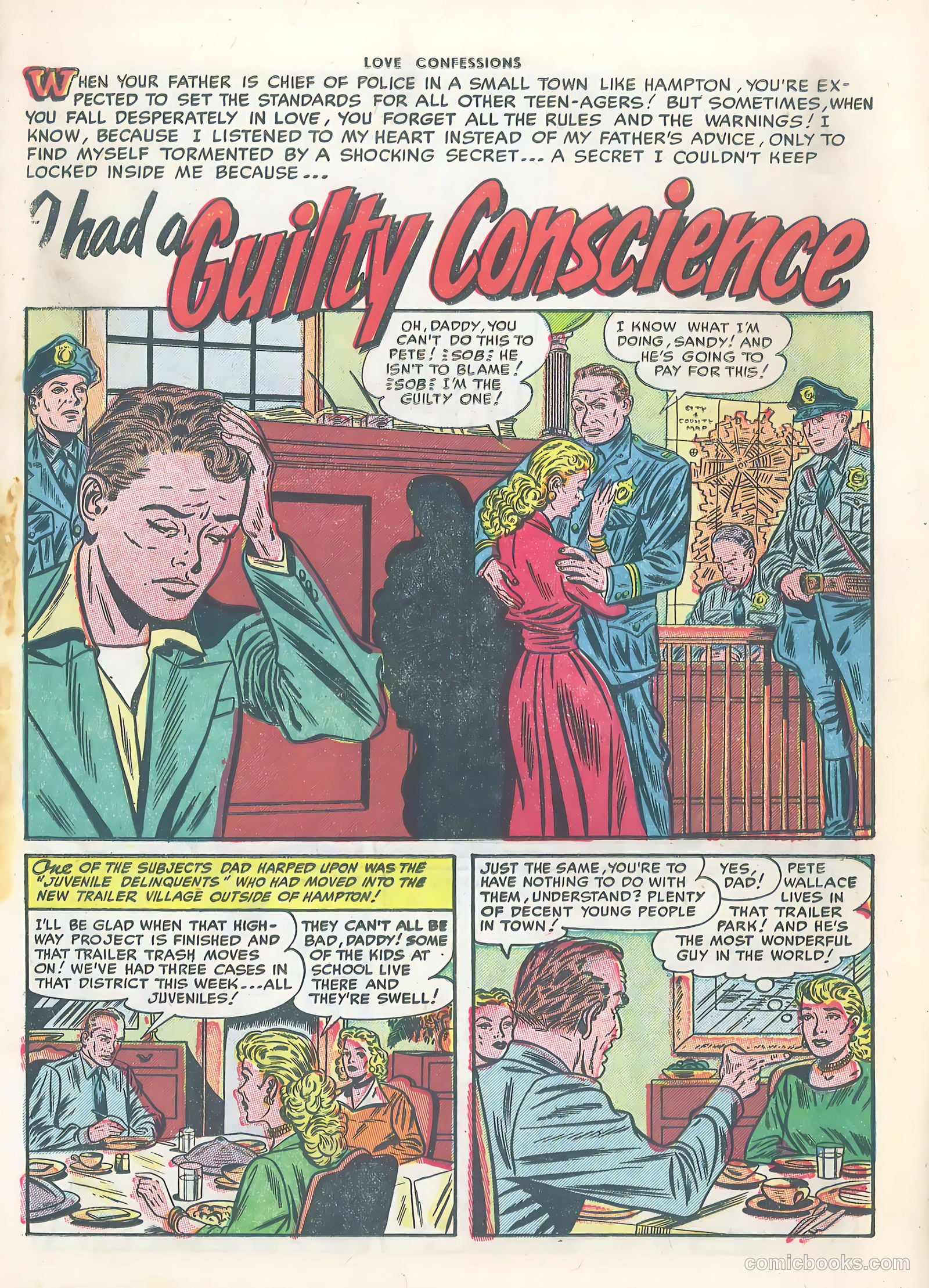 Love Confessions #26 (1953) — page 18 of 37