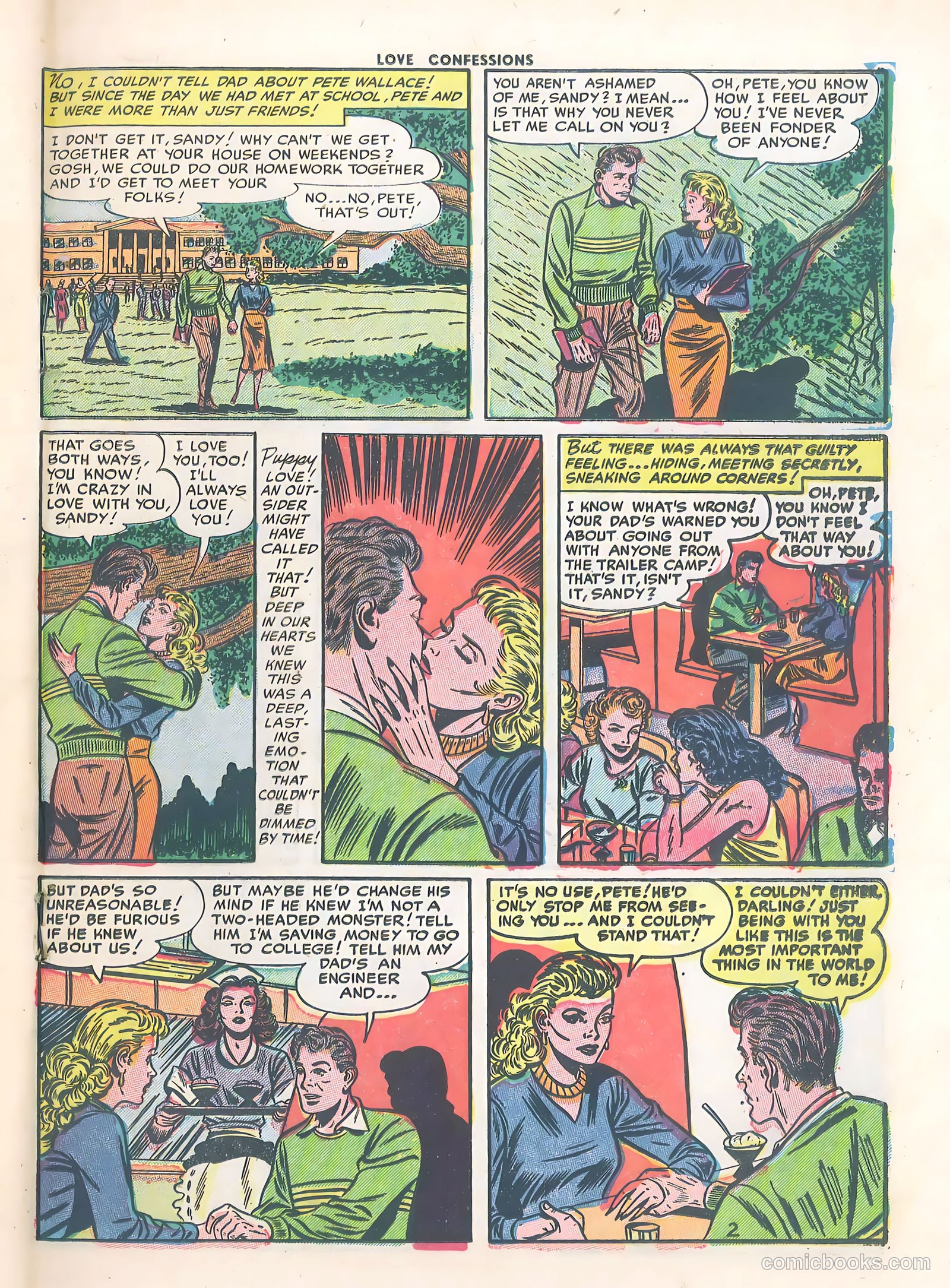 Love Confessions #26 (1953) — page 19 of 37