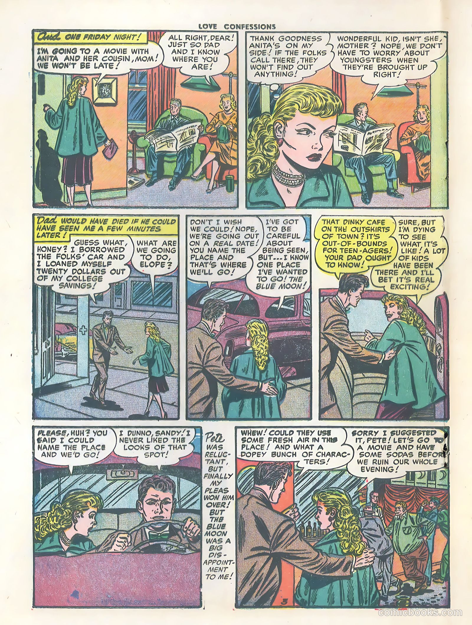 Love Confessions #26 (1953) — page 20 of 37