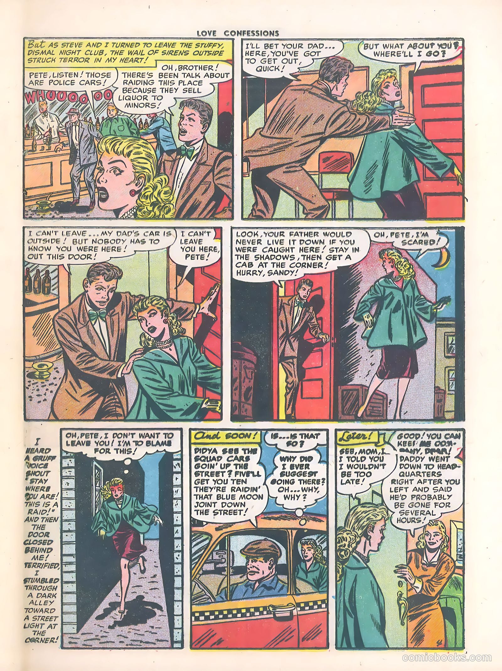 Love Confessions #26 (1953) — page 21 of 37