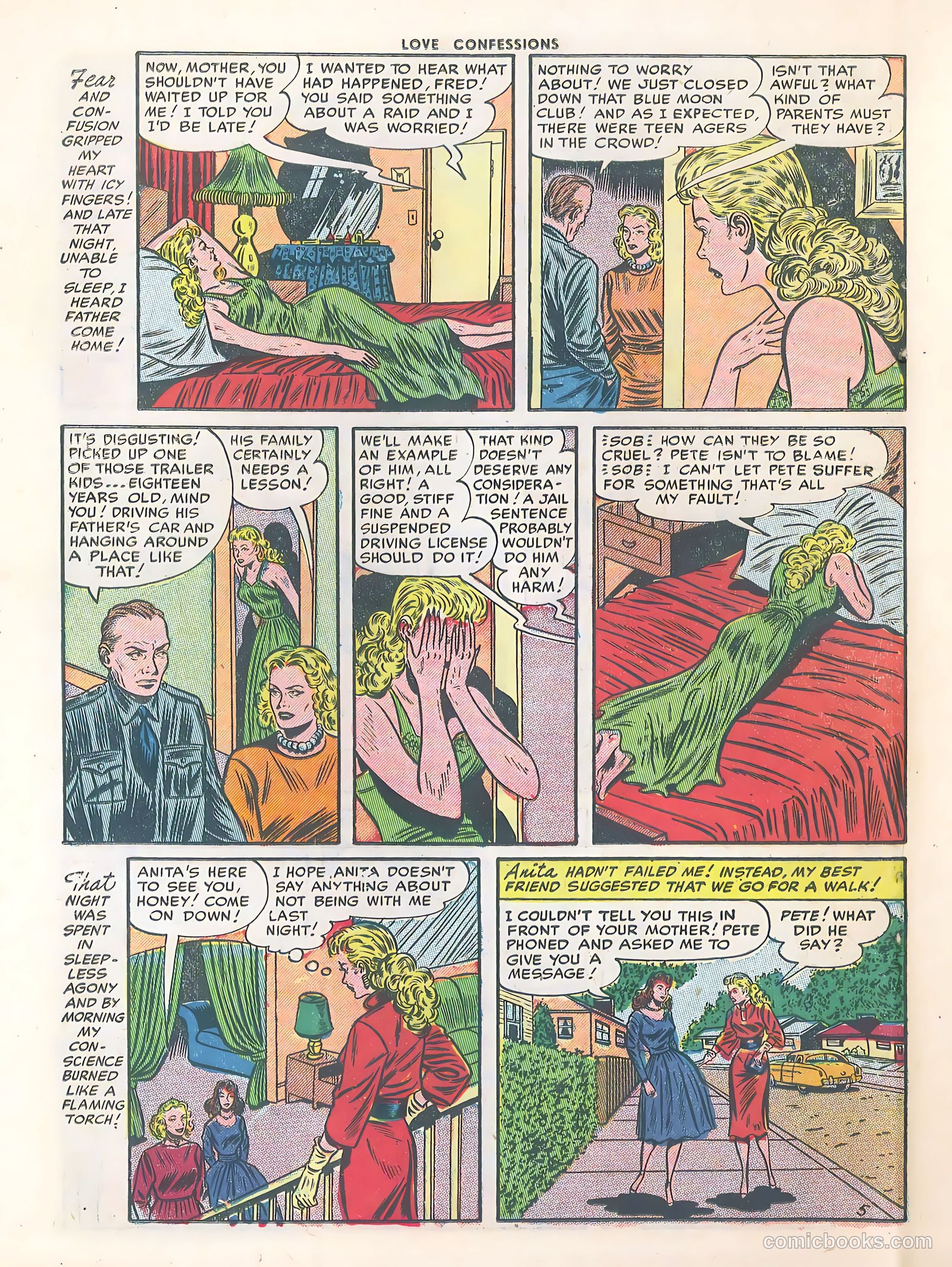 Love Confessions #26 (1953) — page 22 of 37
