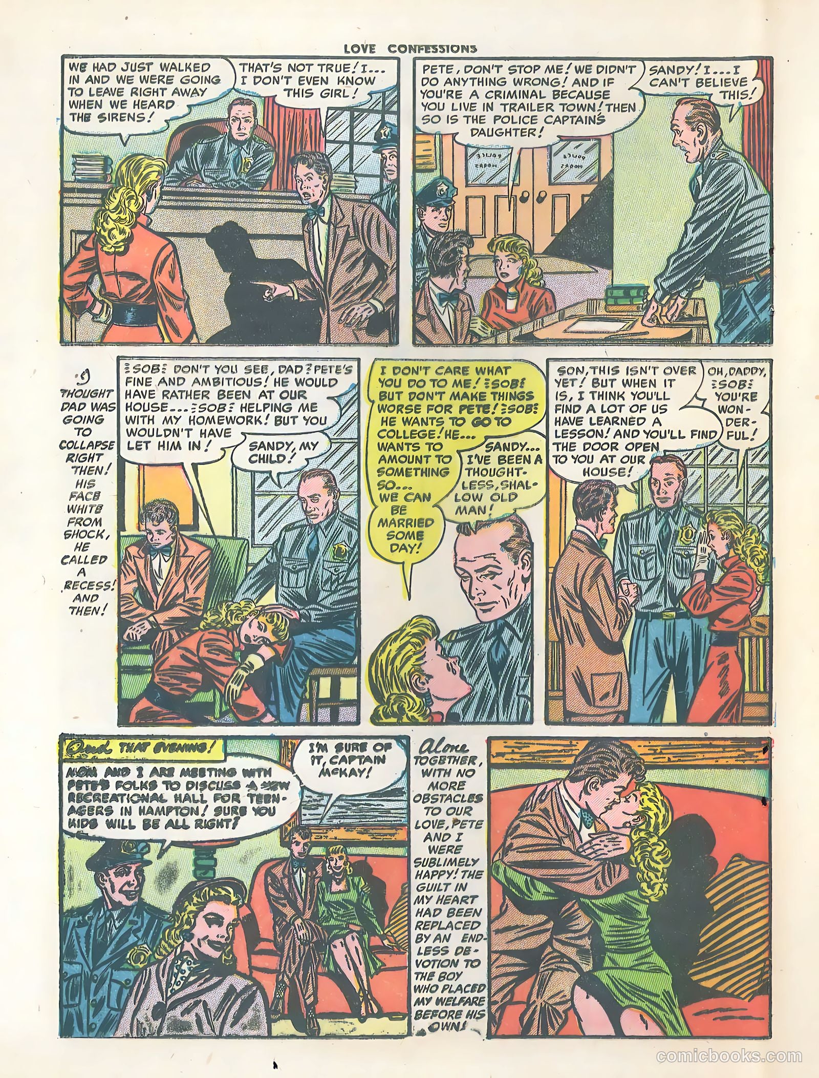 Love Confessions #26 (1953) — page 24 of 37