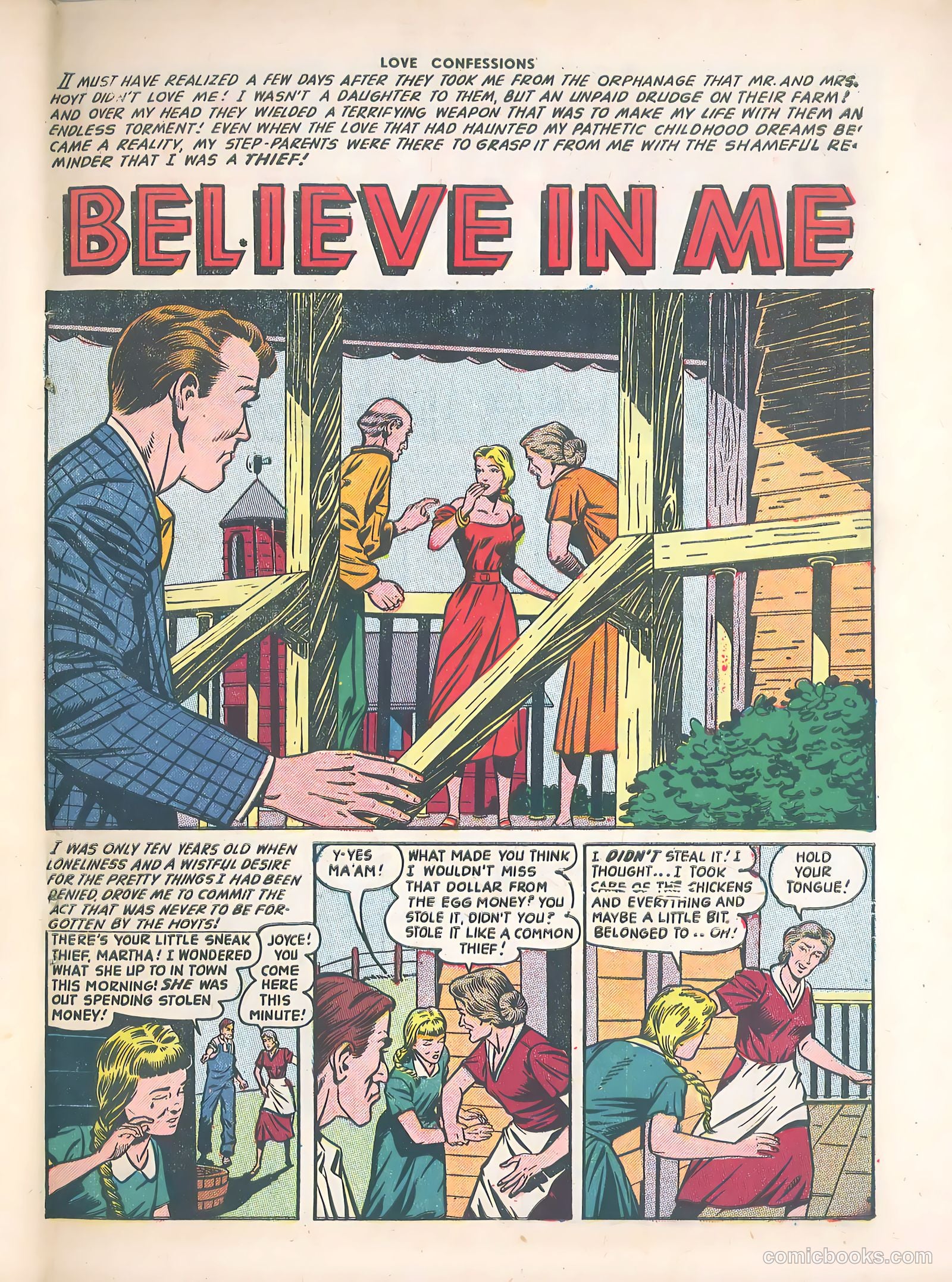 Love Confessions #26 (1953) — page 27 of 37