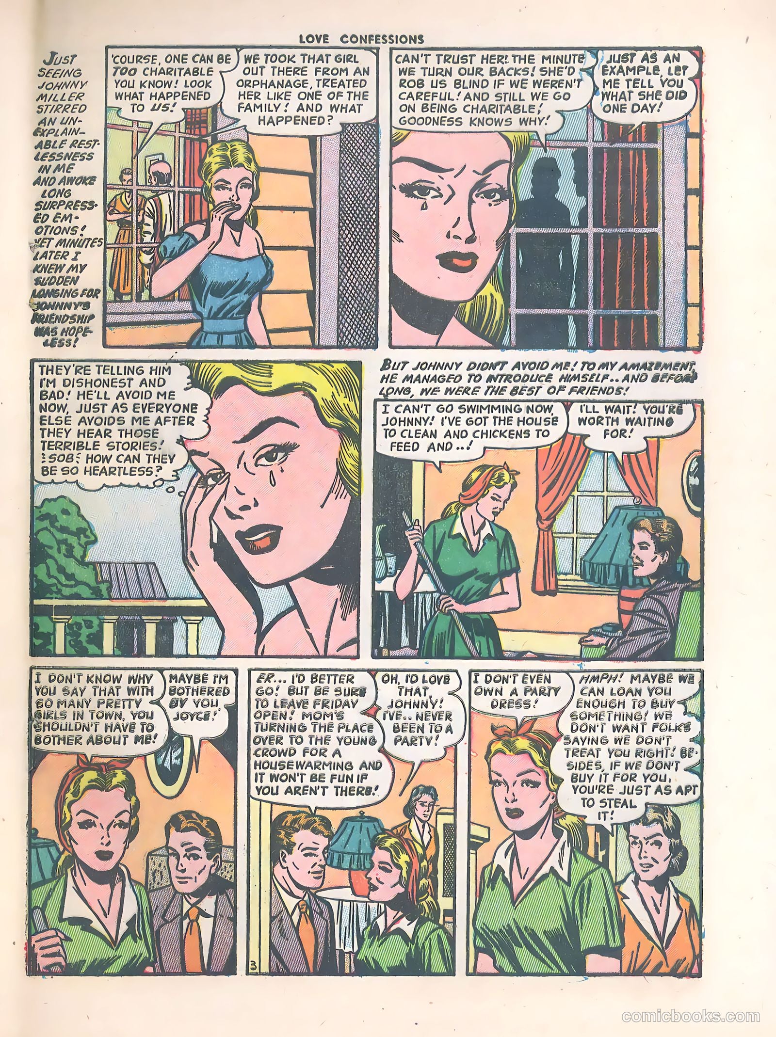 Love Confessions #26 (1953) — page 29 of 37