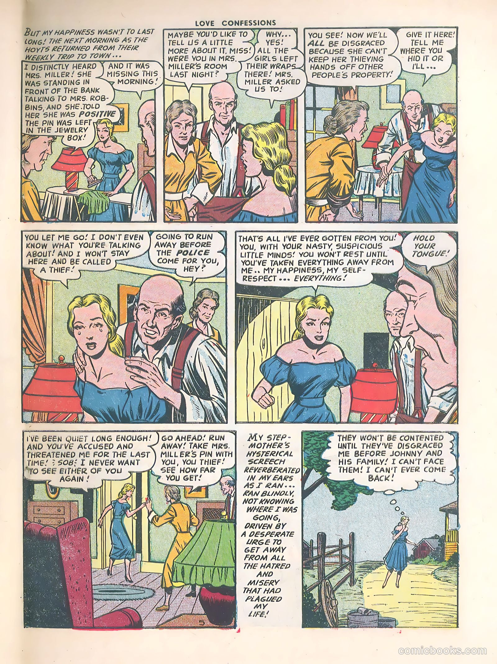 Love Confessions #26 (1953) — page 31 of 37