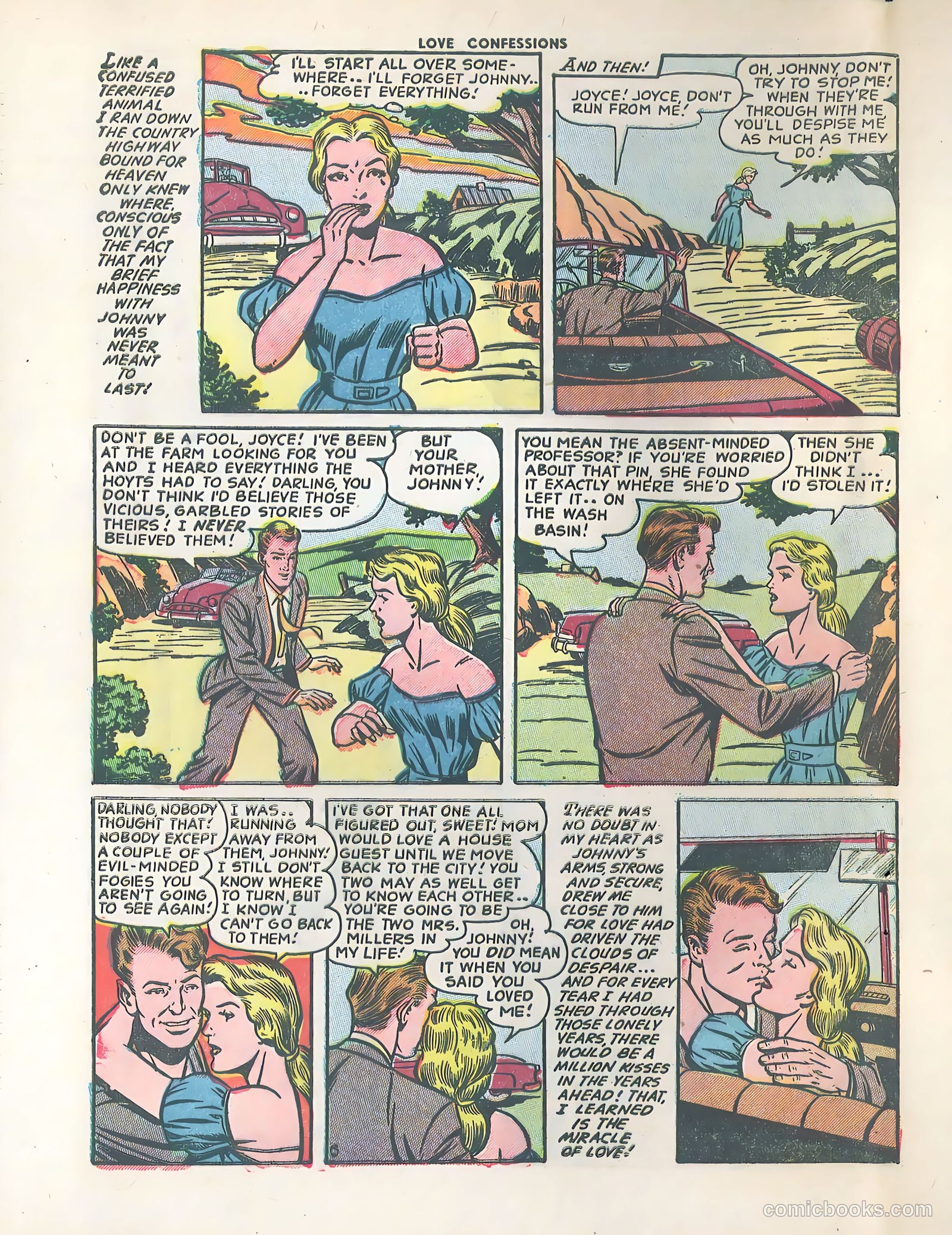 Love Confessions #26 (1953) — page 32 of 37