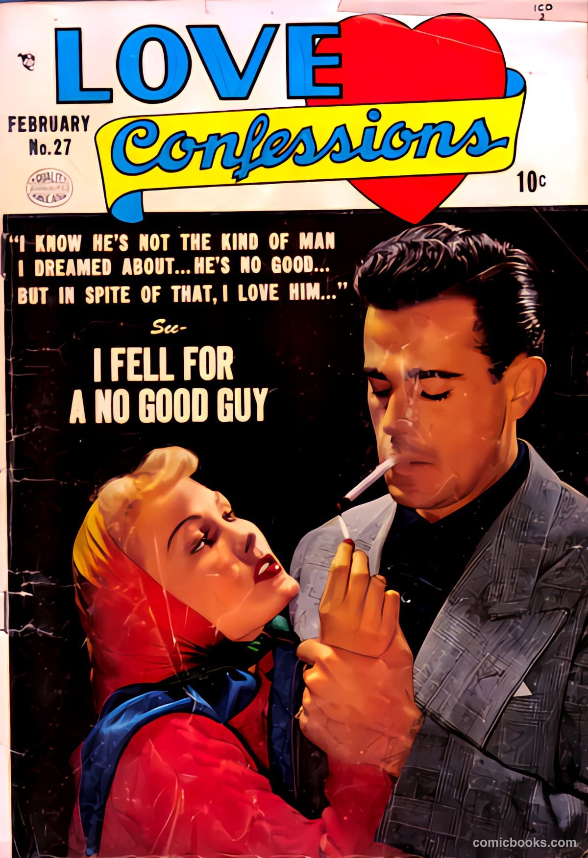 Love Confessions #27 (1953) — page 2 of 40