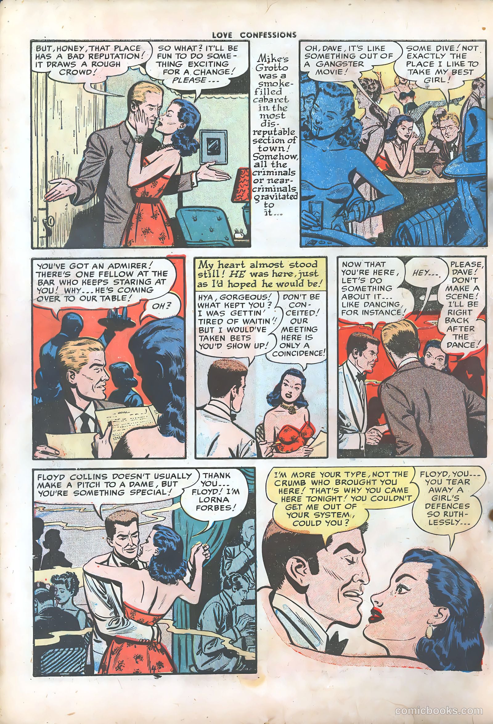 Love Confessions #27 (1953) — page 8 of 40