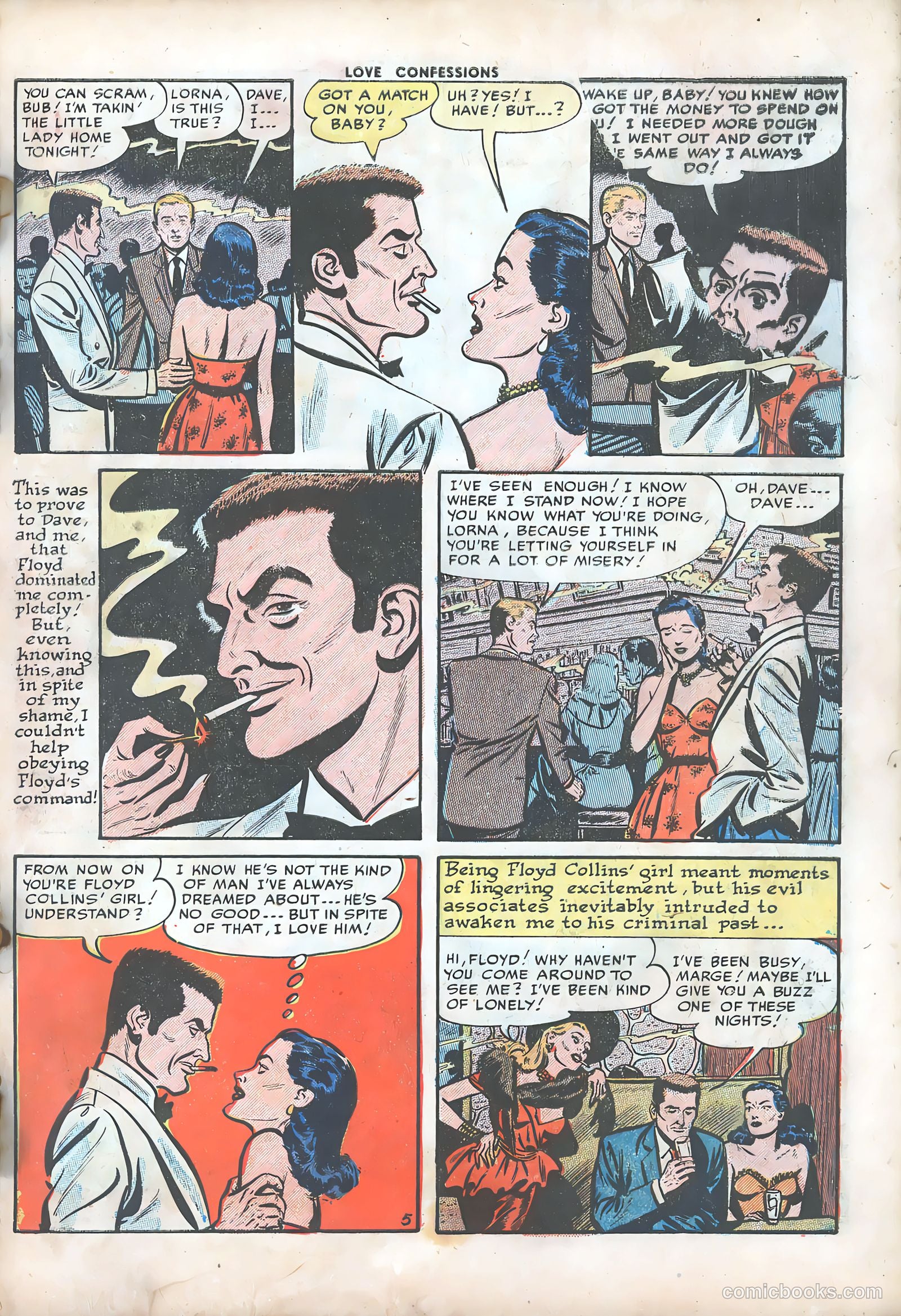 Love Confessions #27 (1953) — page 9 of 40