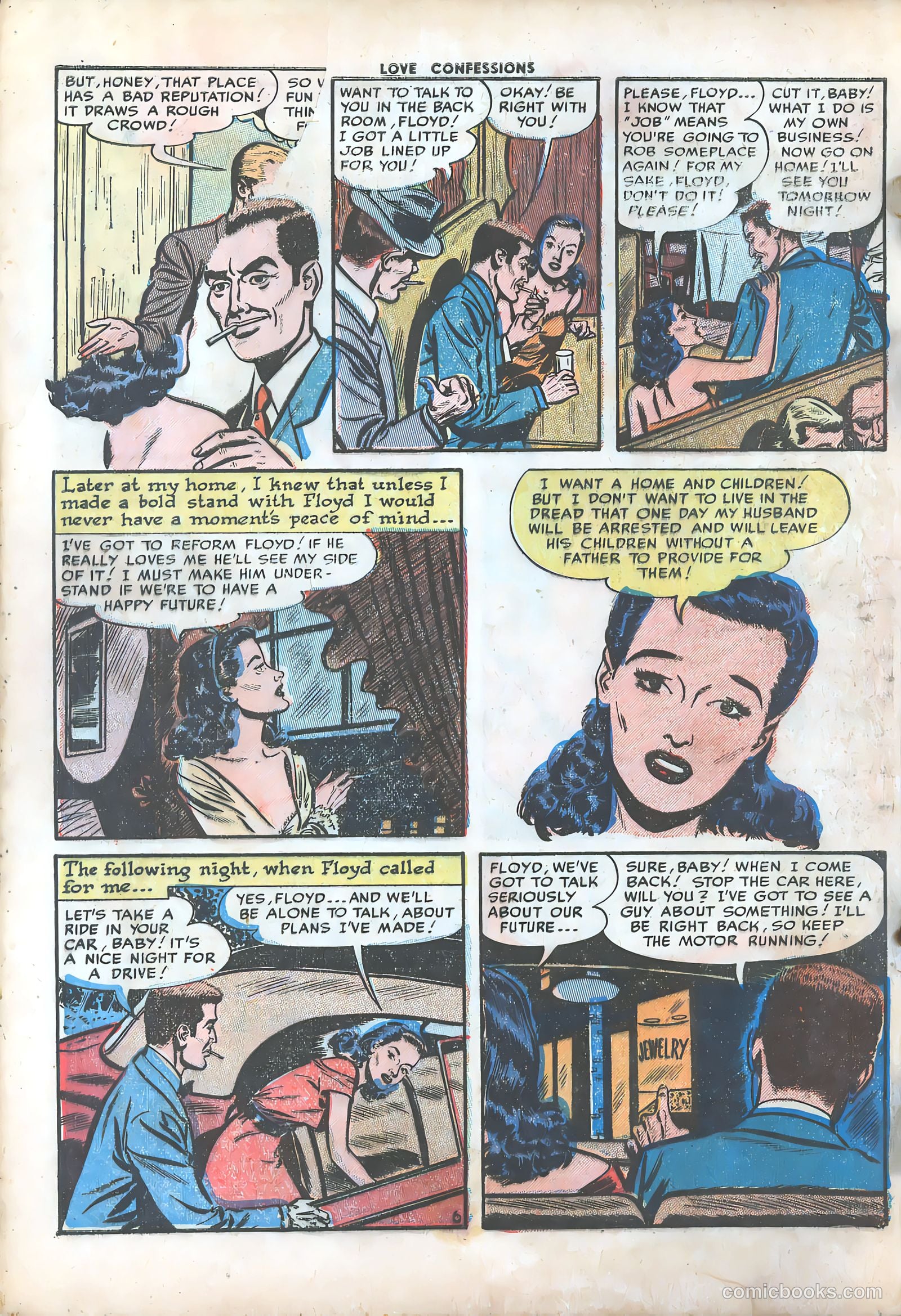 Love Confessions #27 (1953) — page 10 of 40
