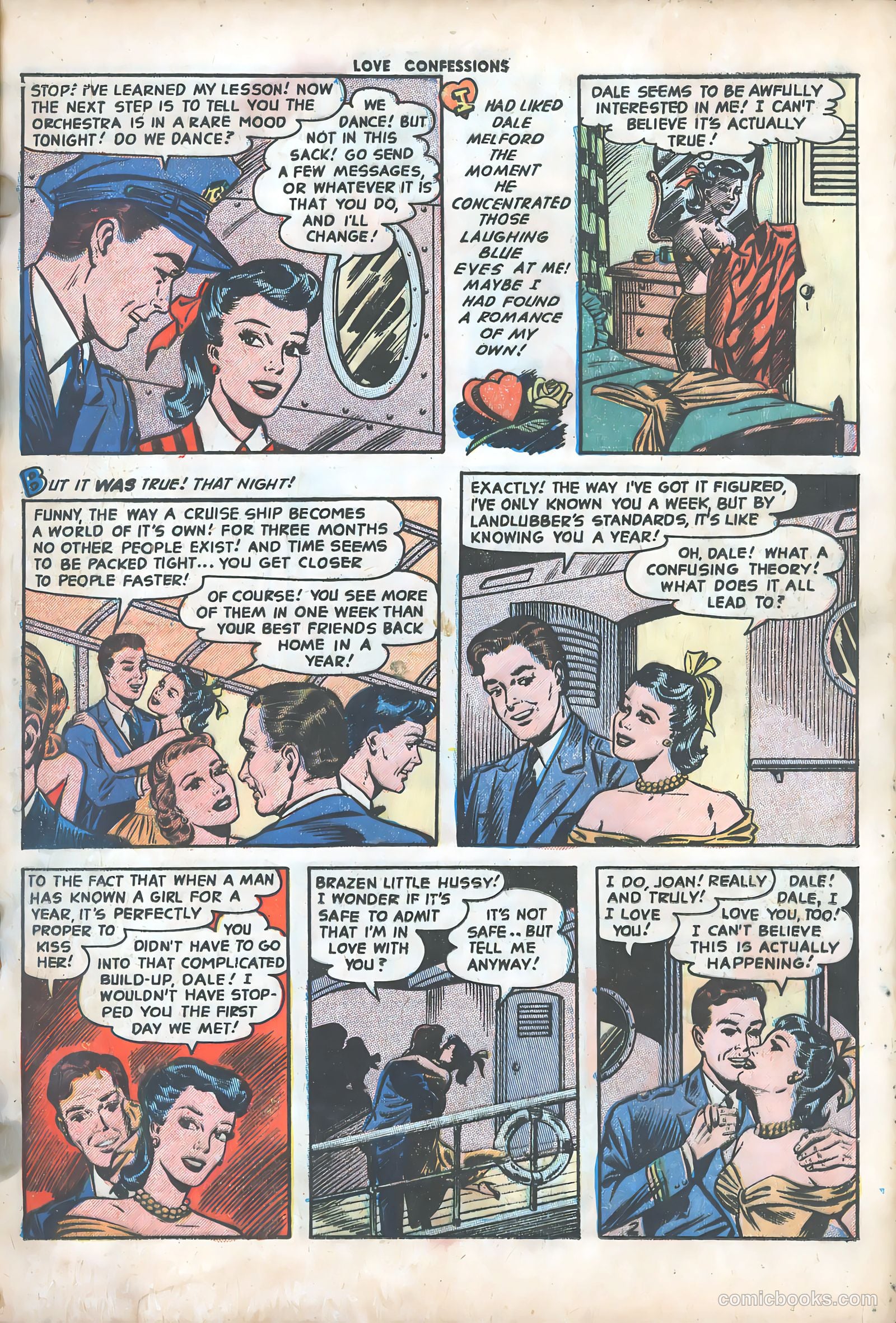 Love Confessions #27 (1953) — page 15 of 40