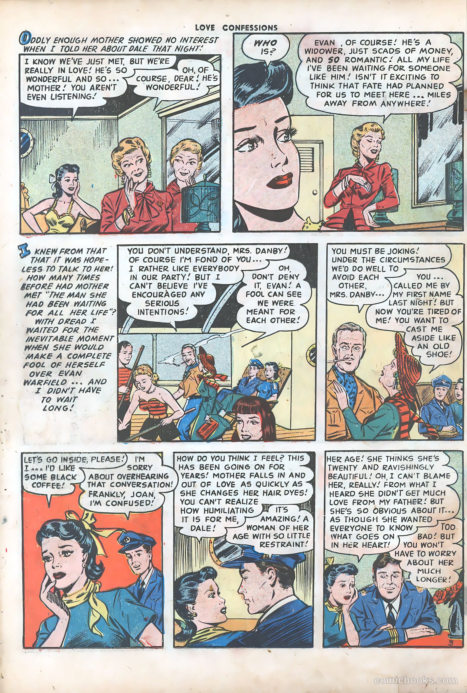 Love Confessions #27 (1953) — page 16 of 40