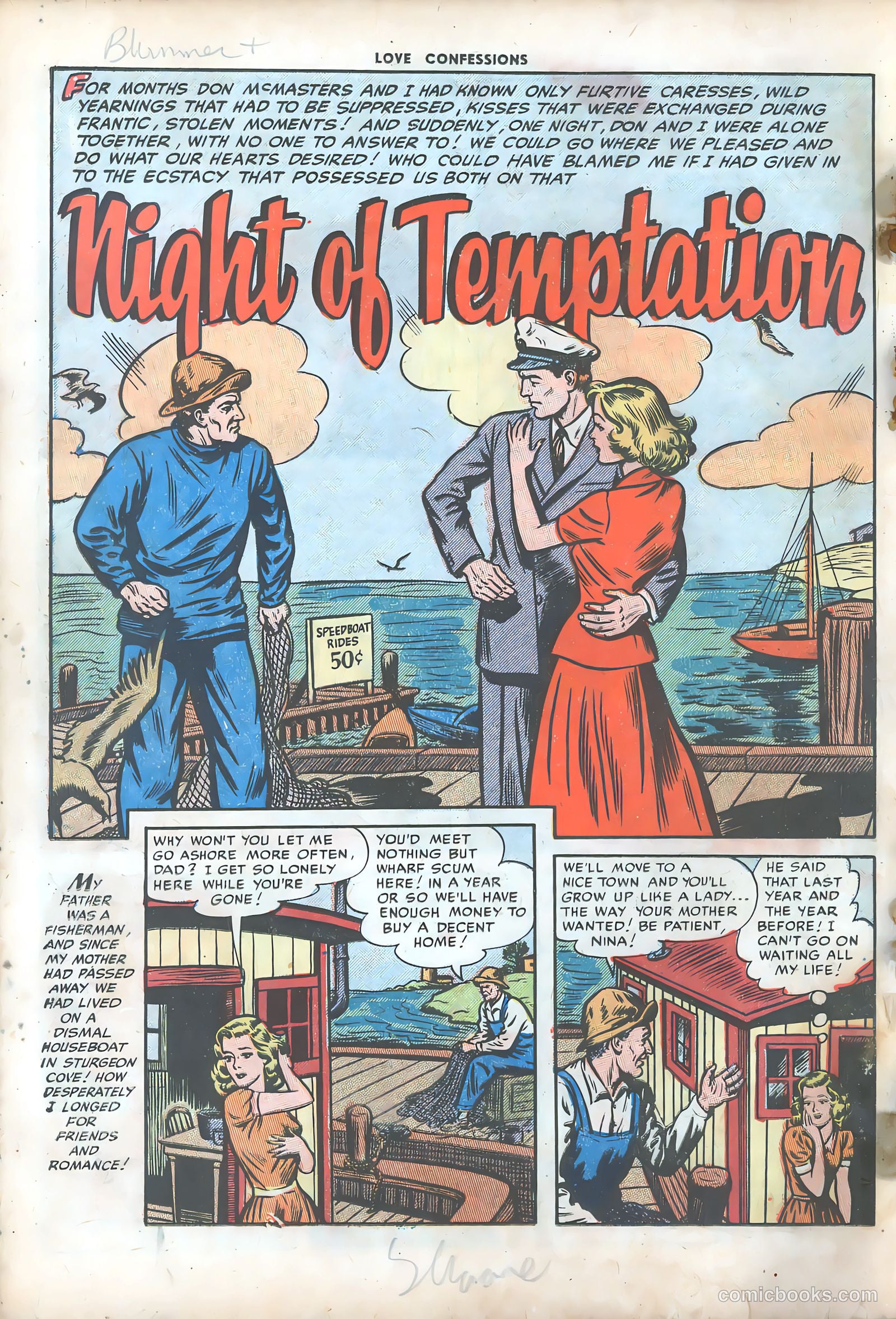 Love Confessions #27 (1953) — page 20 of 40