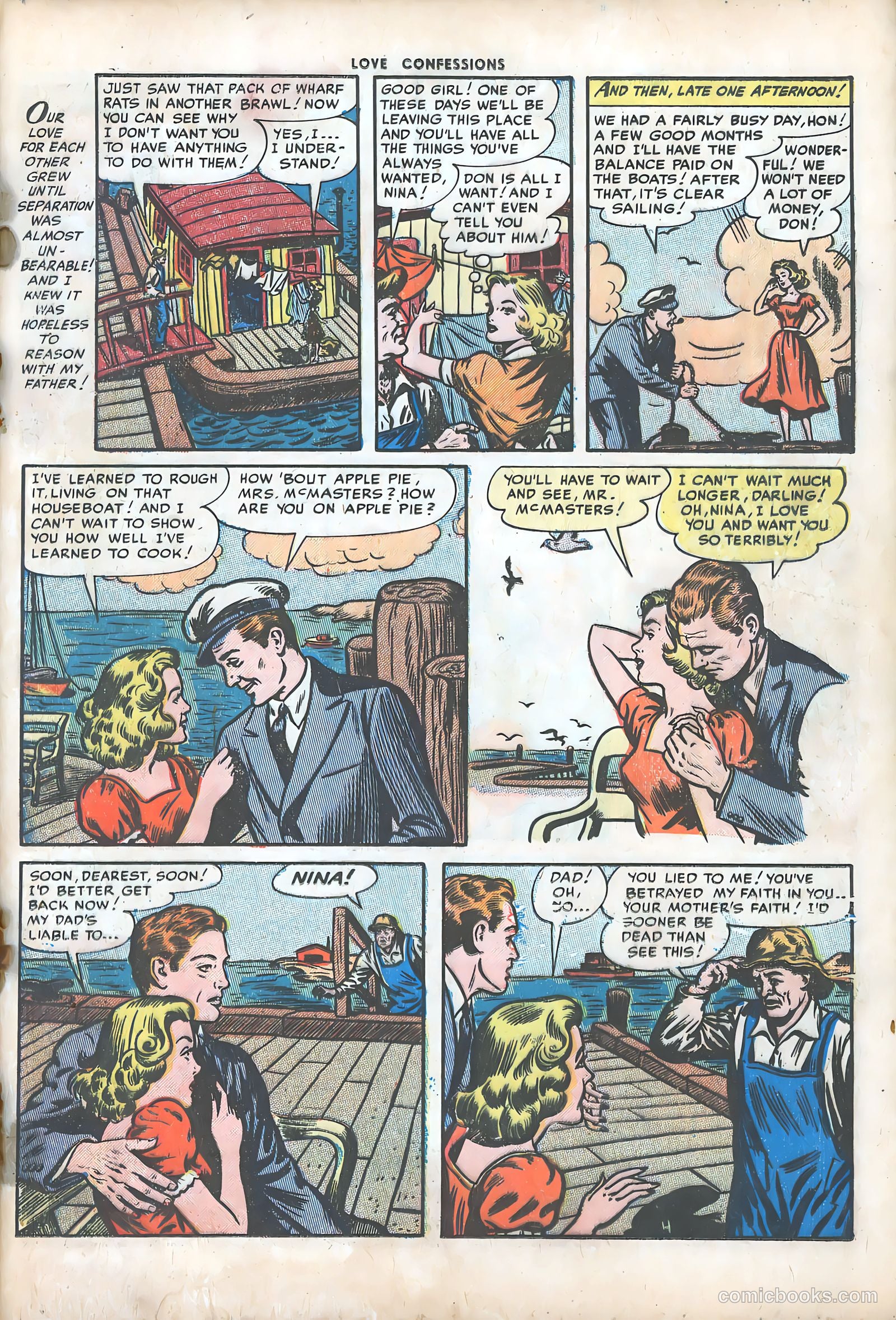 Love Confessions #27 (1953) — page 23 of 40
