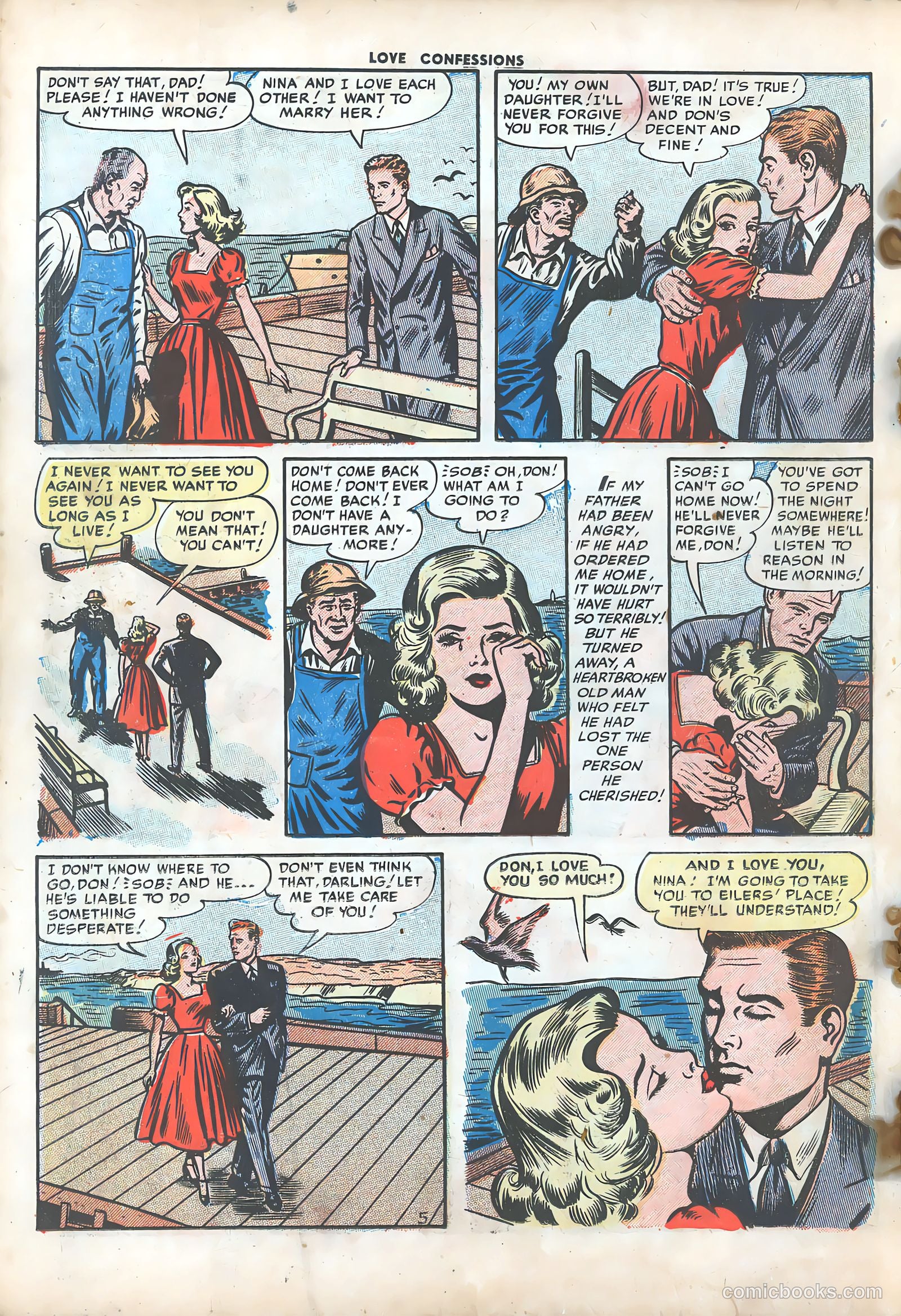 Love Confessions #27 (1953) — page 24 of 40