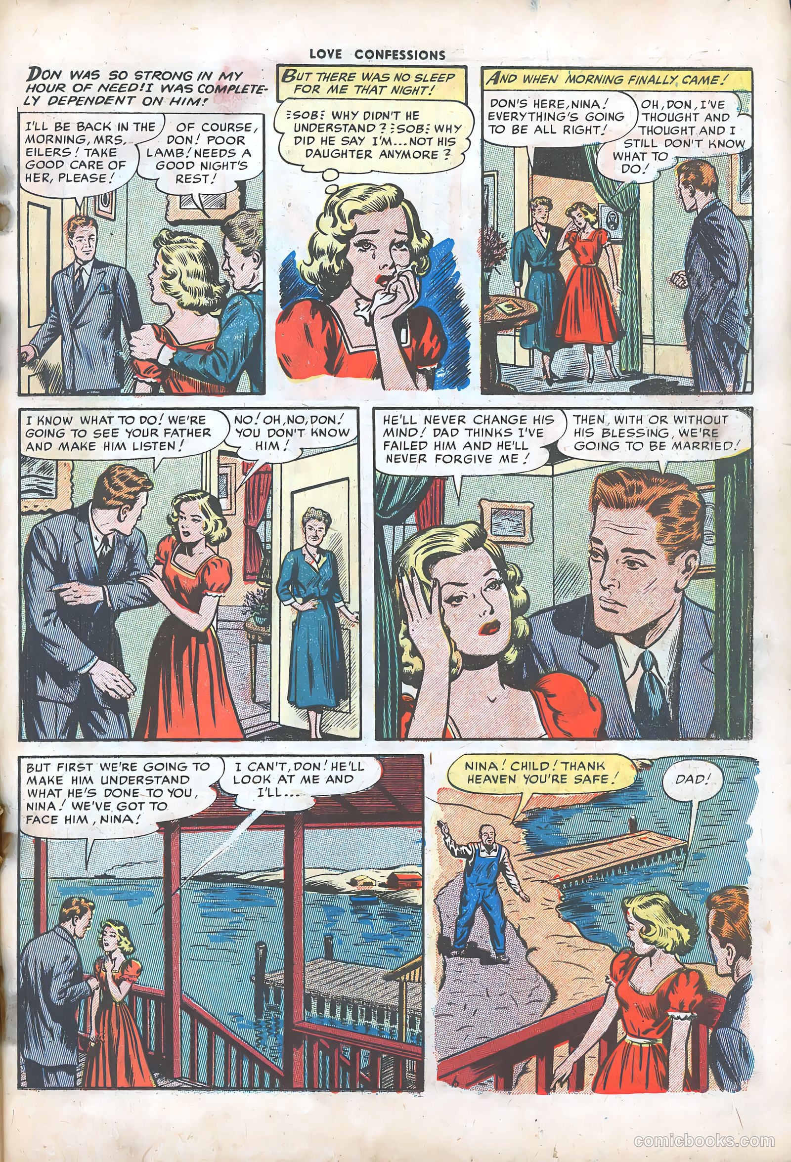 Love Confessions #27 (1953) — page 25 of 40