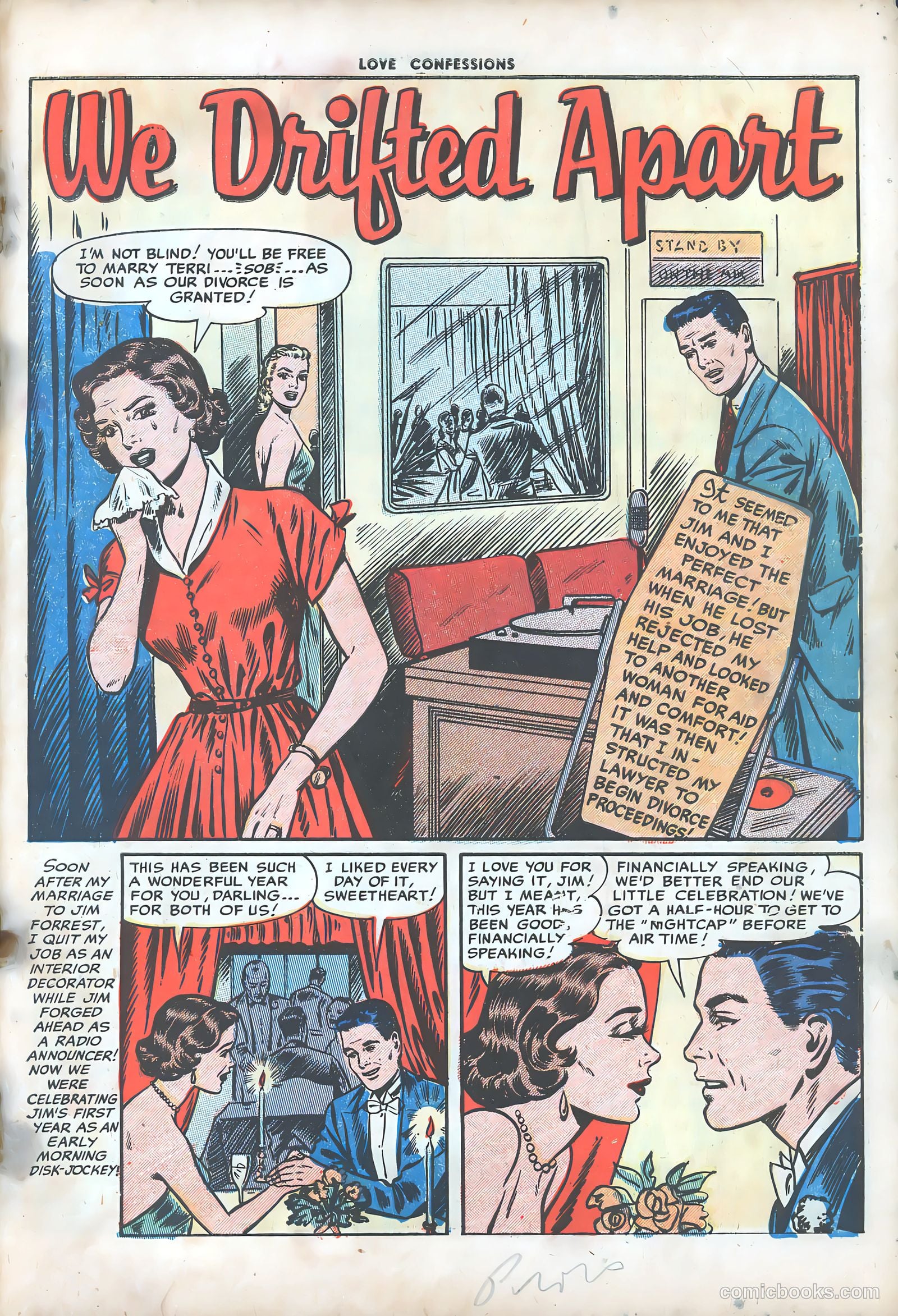 Love Confessions #27 (1953) — page 29 of 40