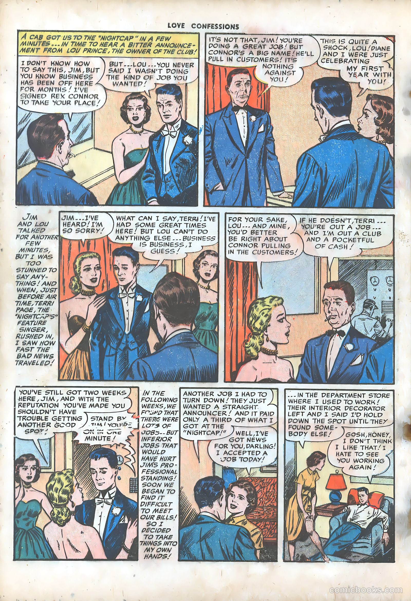 Love Confessions #27 (1953) — page 30 of 40