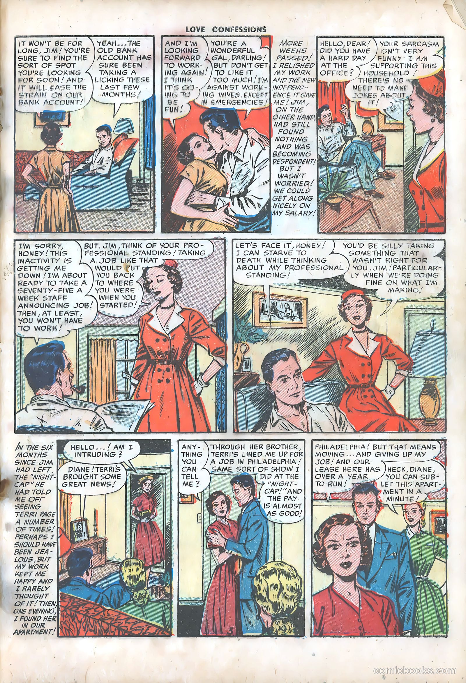 Love Confessions #27 (1953) — page 31 of 40