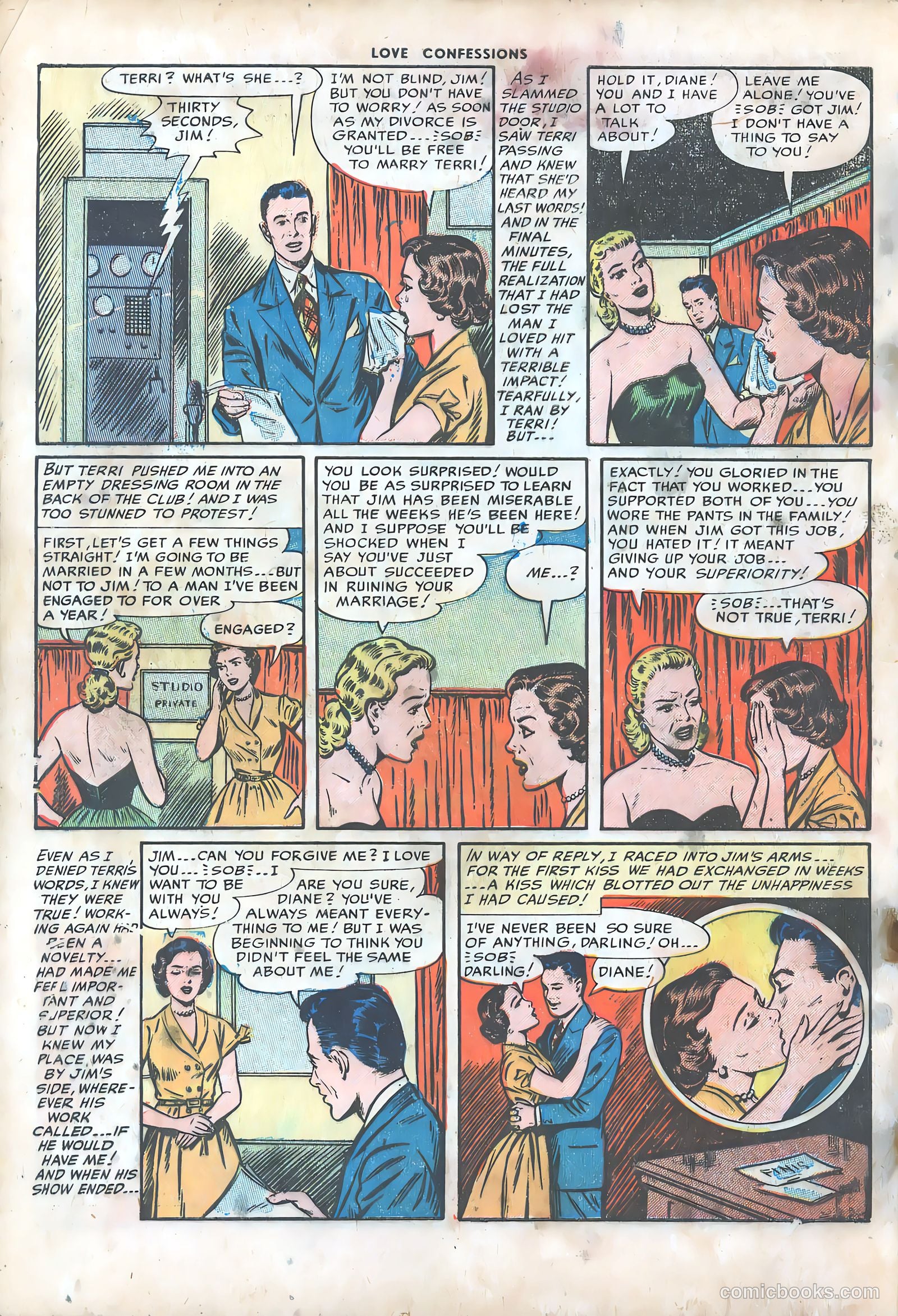 Love Confessions #27 (1953) — page 34 of 40