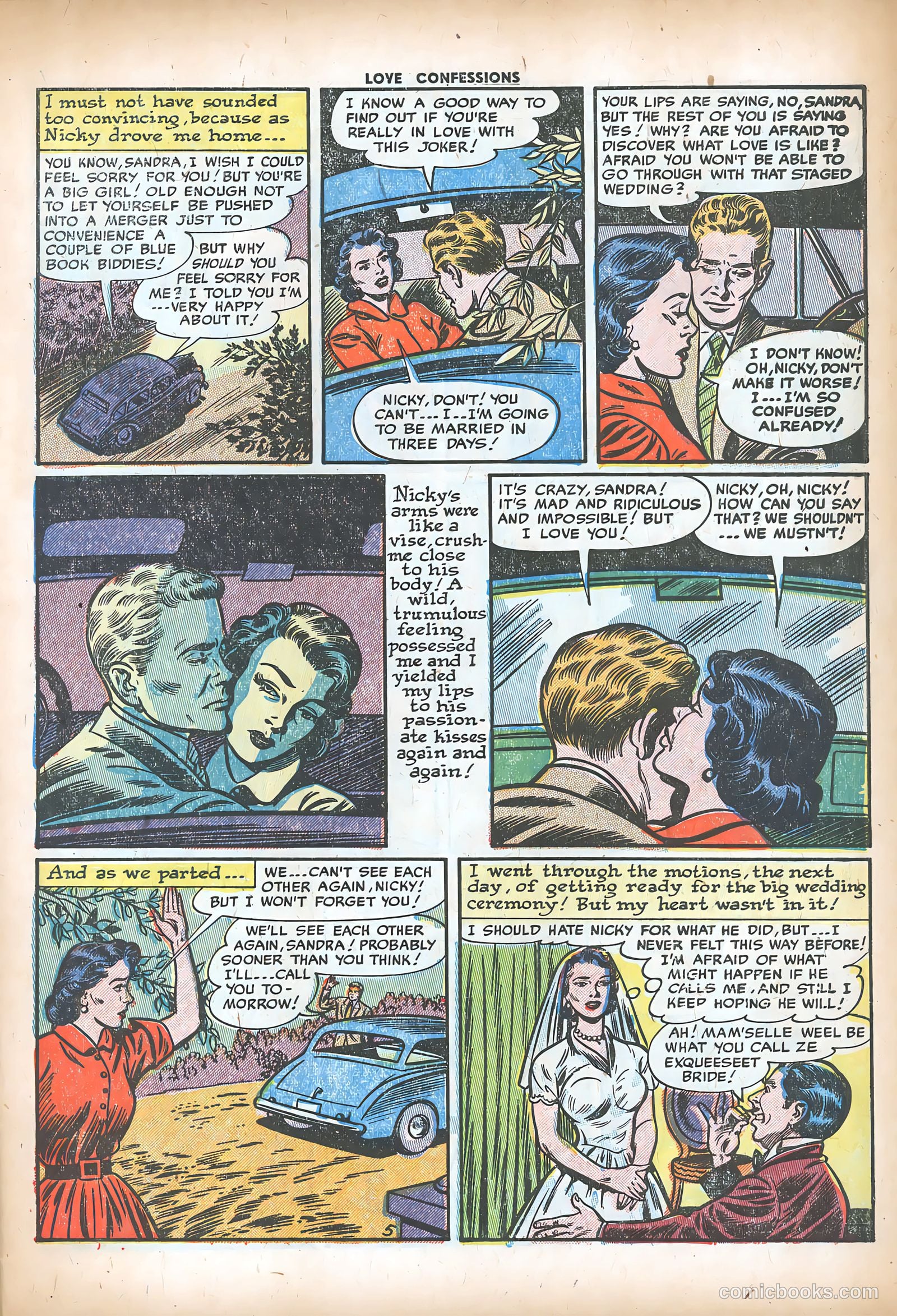 Love Confessions #28 (1953) — page 7 of 36