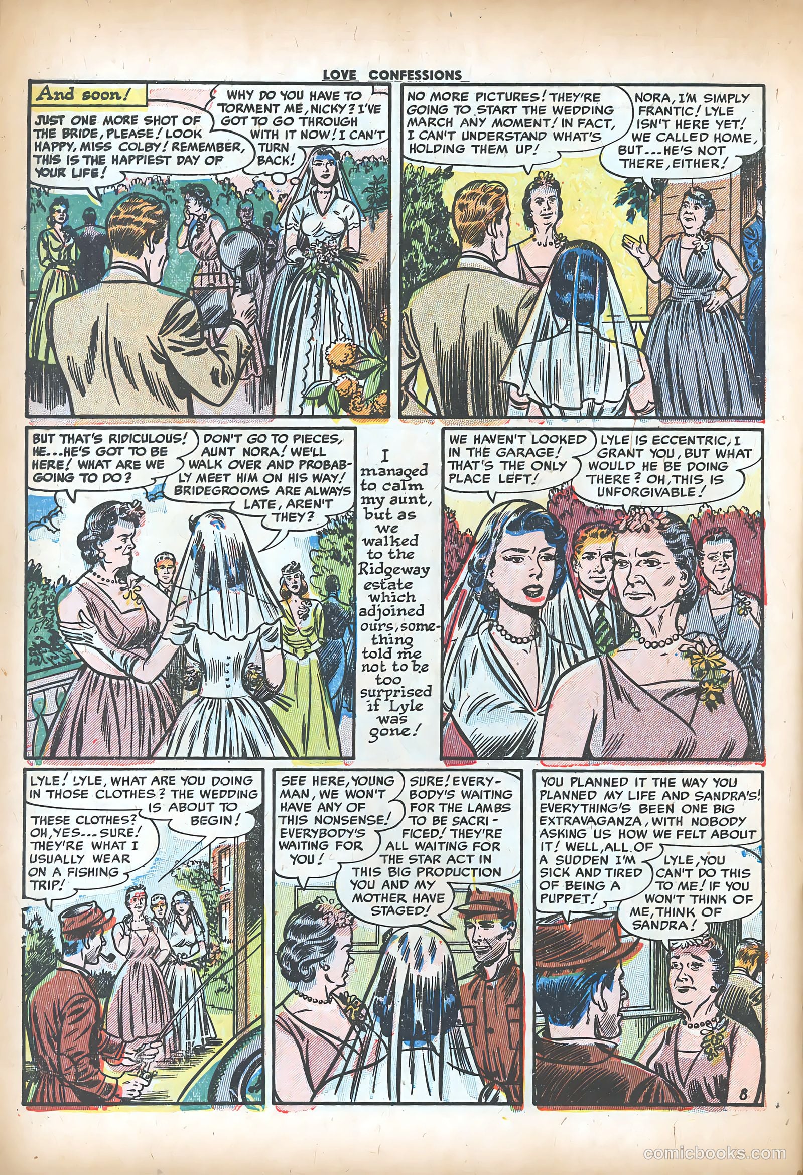 Love Confessions #28 (1953) — page 10 of 36