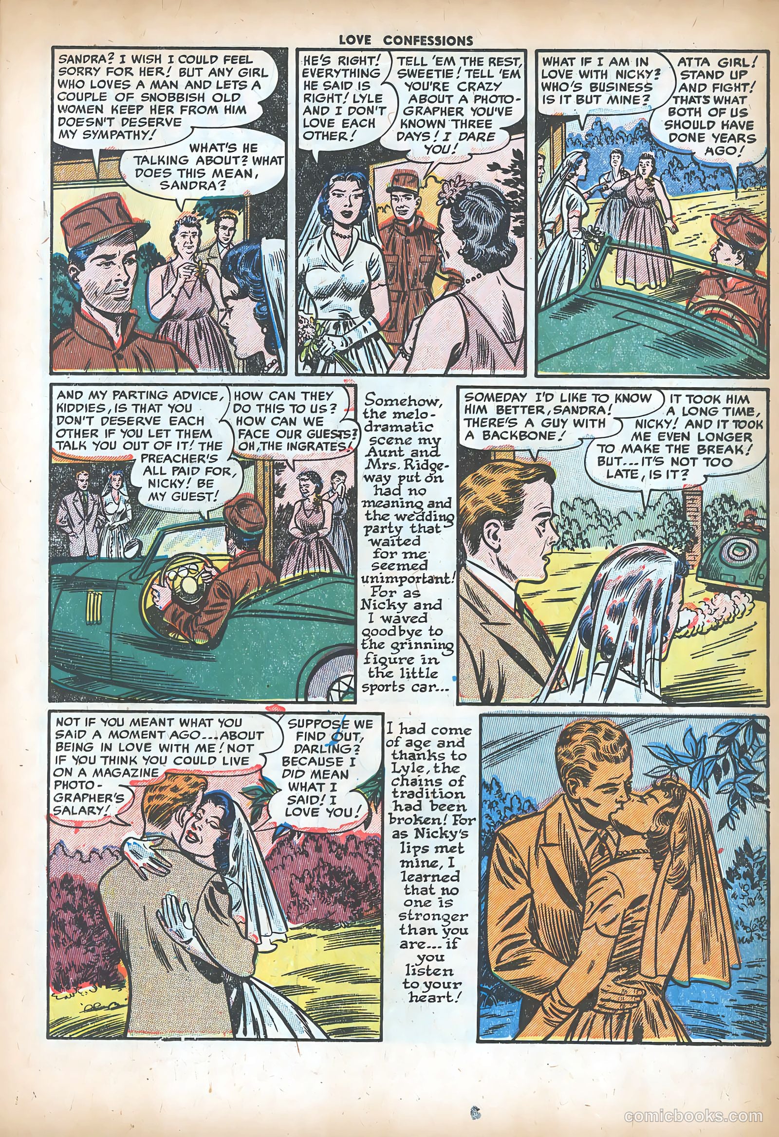 Love Confessions #28 (1953) — page 11 of 36