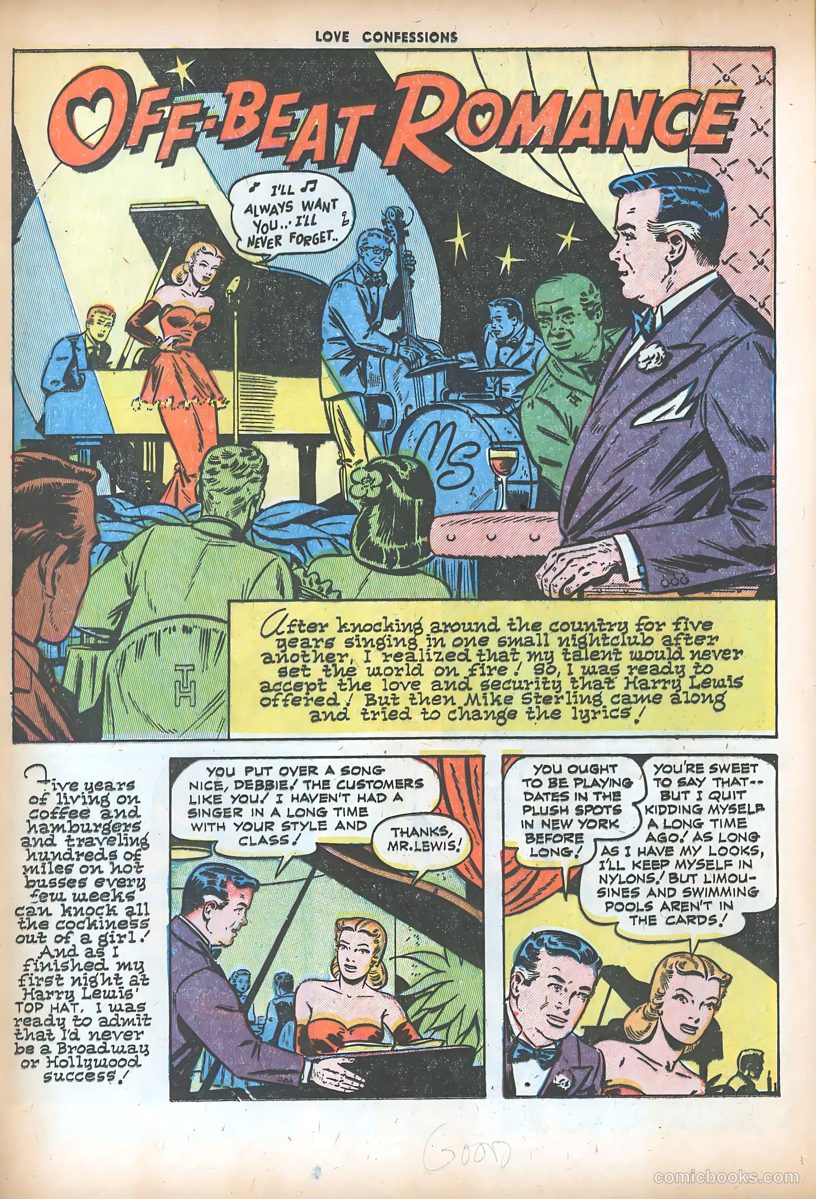 Love Confessions #28 (1953) — page 12 of 36