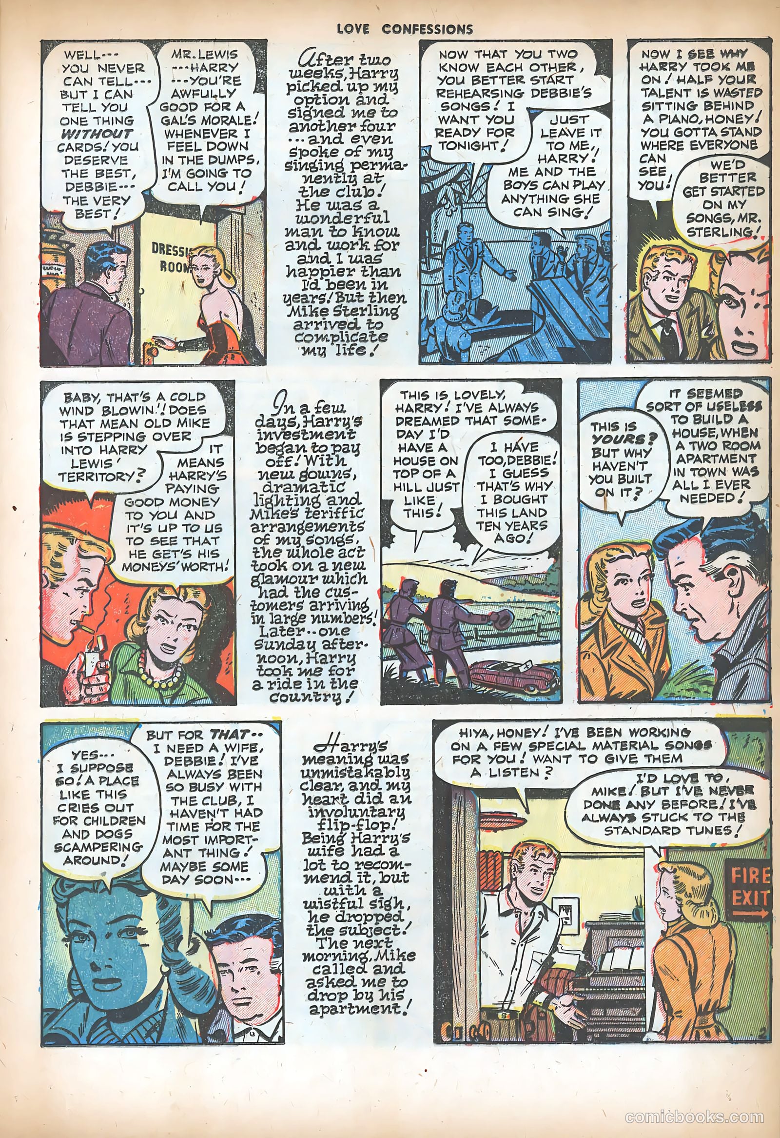 Love Confessions #28 (1953) — page 13 of 36