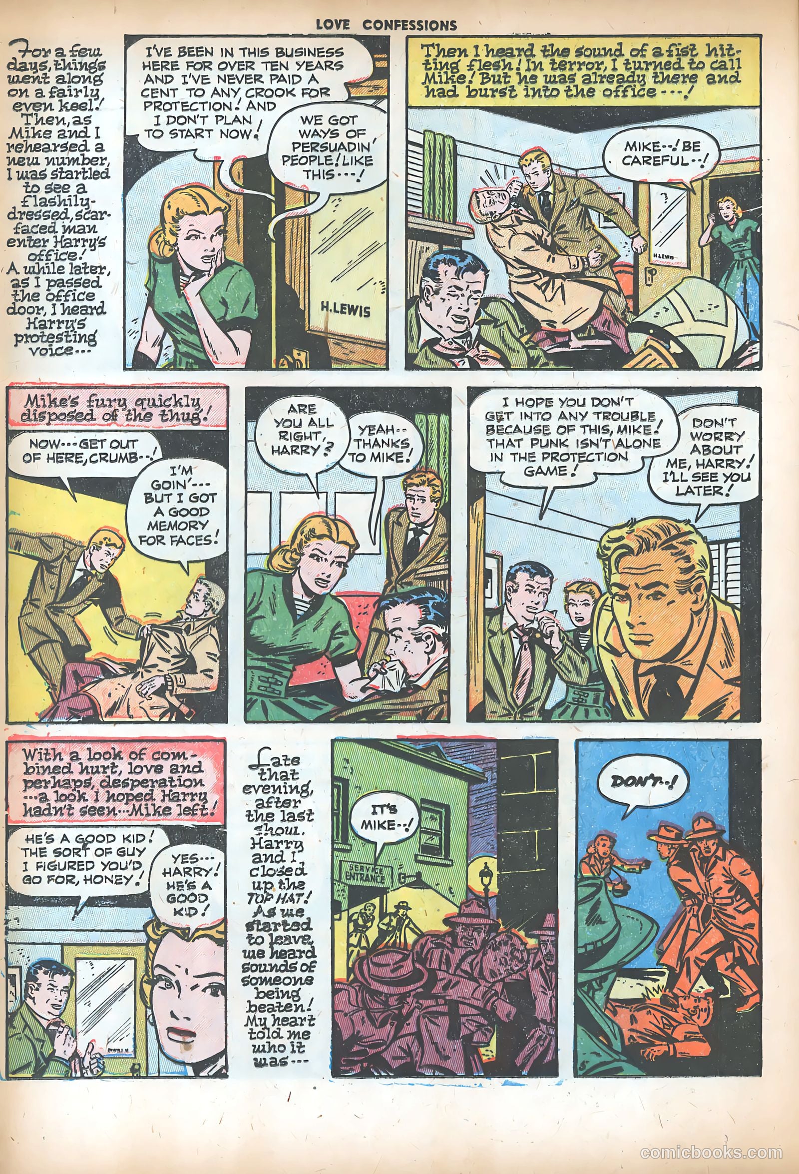 Love Confessions #28 (1953) — page 16 of 36