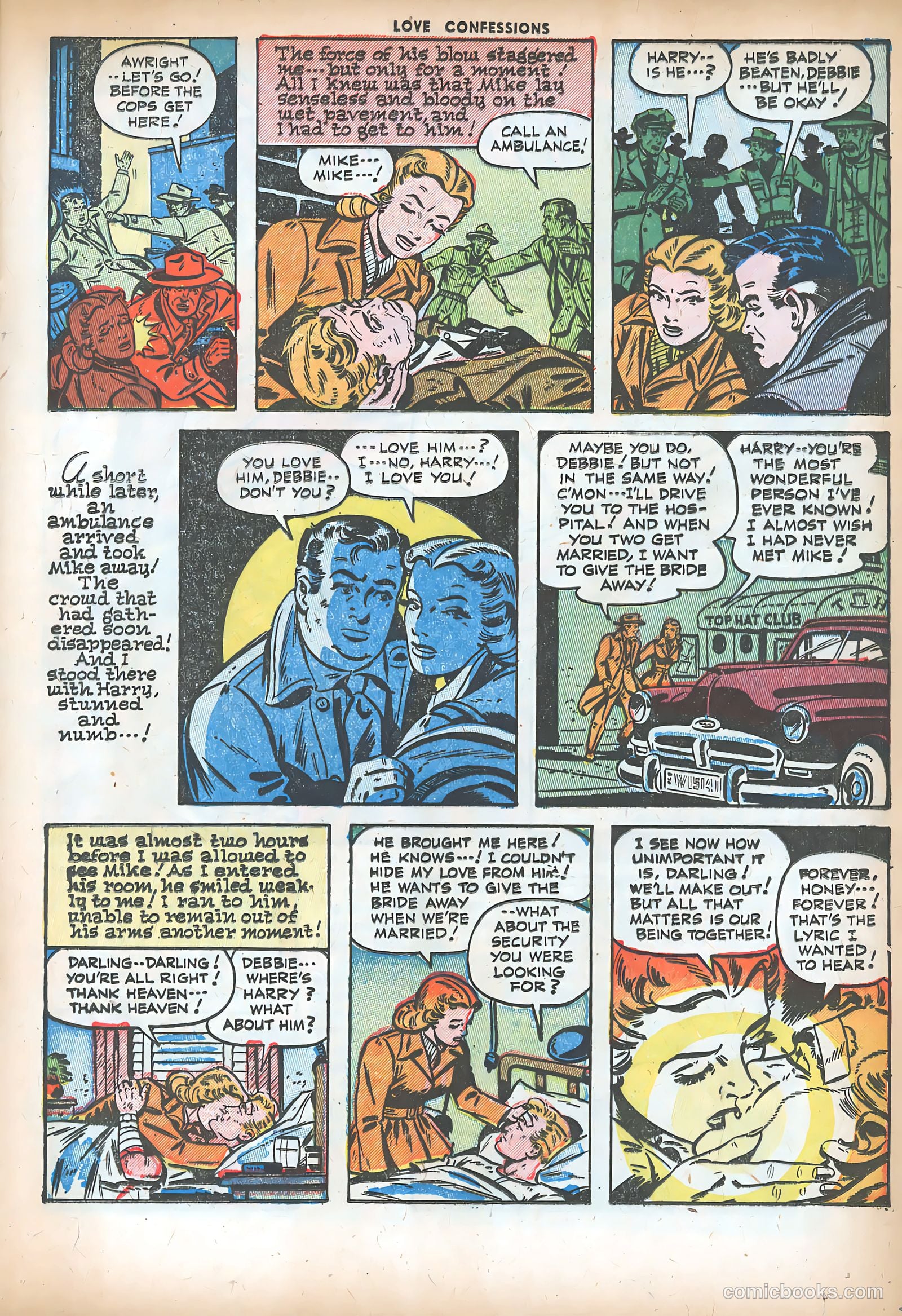 Love Confessions #28 (1953) — page 17 of 36