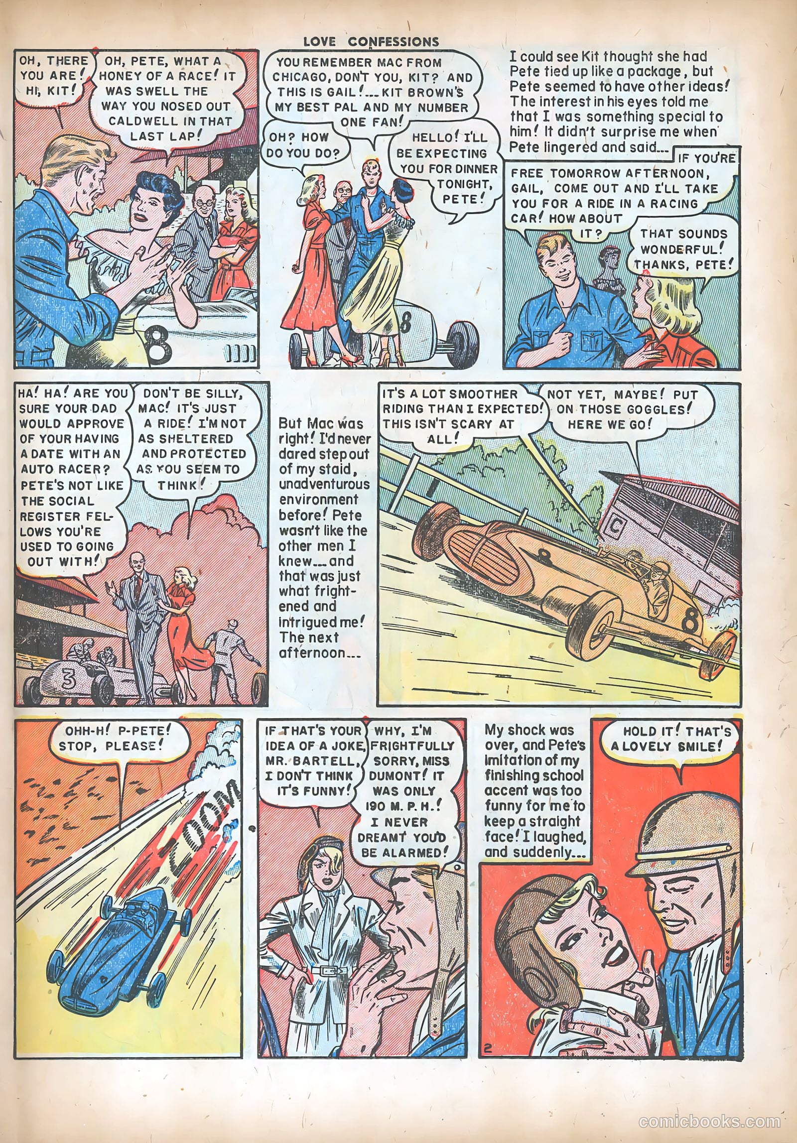Love Confessions #28 (1953) — page 19 of 36