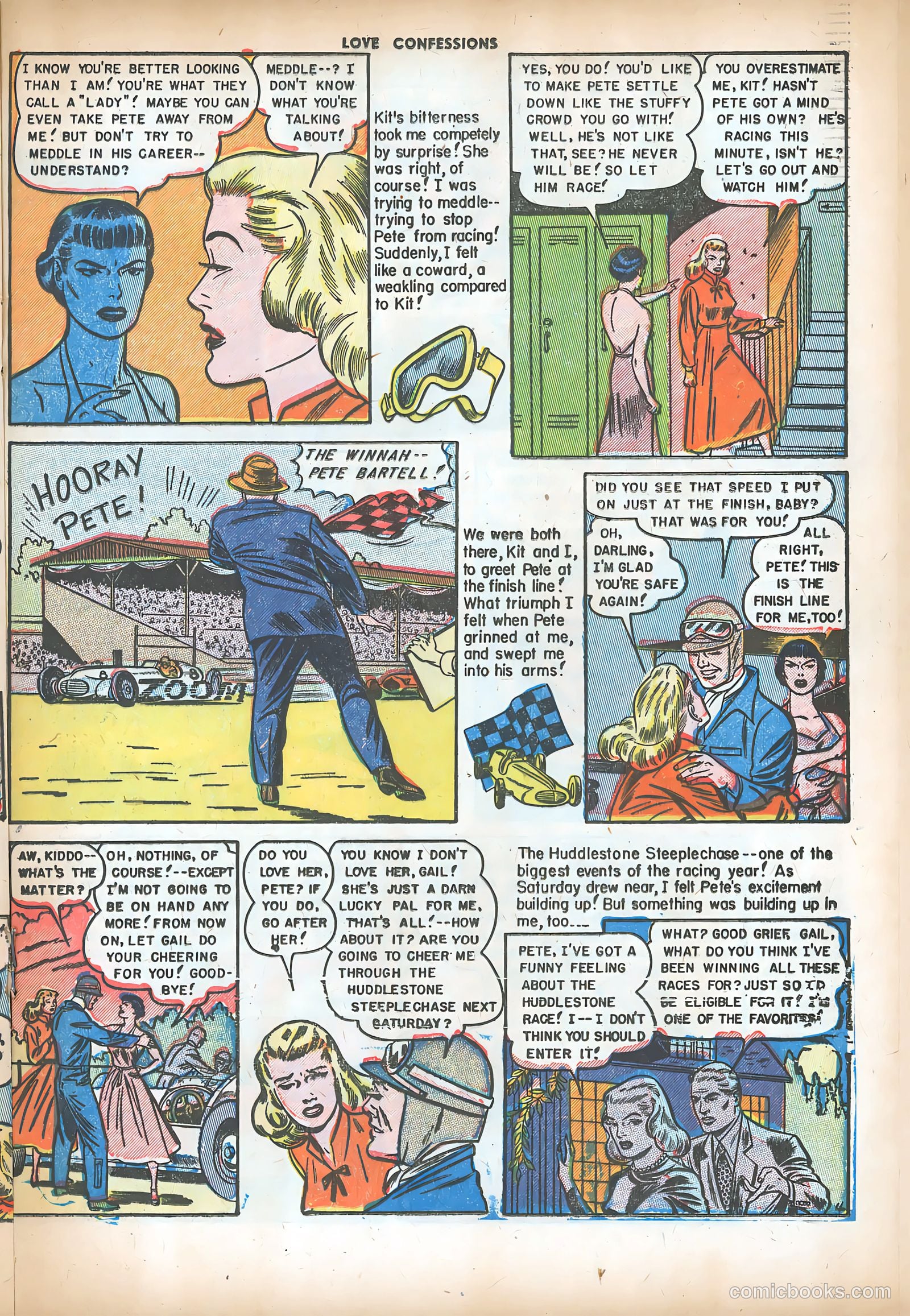 Love Confessions #28 (1953) — page 21 of 36