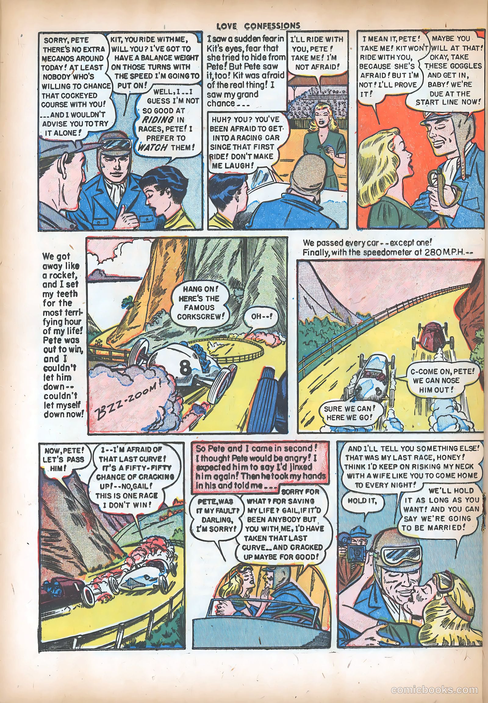 Love Confessions #28 (1953) — page 24 of 36