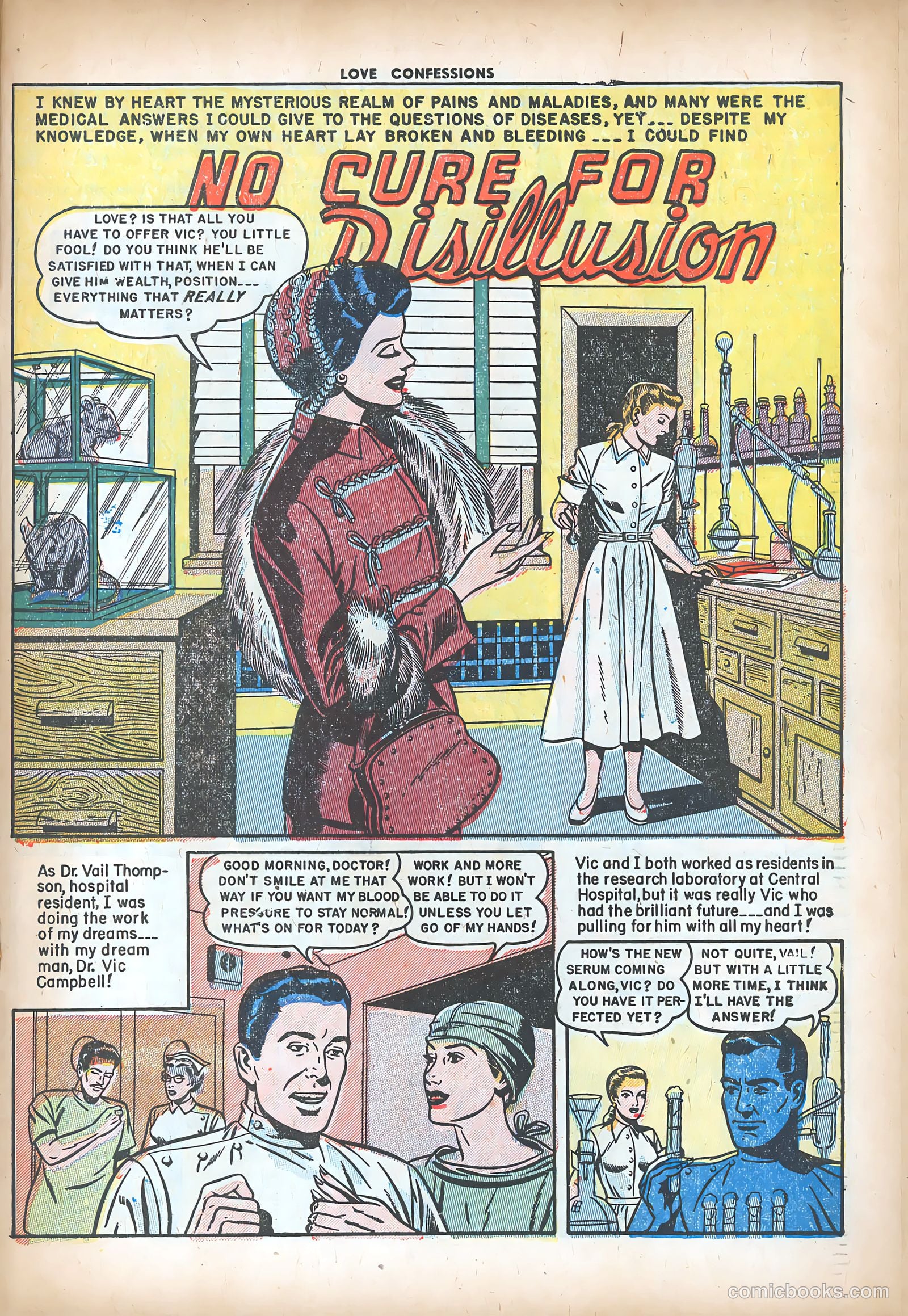 Love Confessions #28 (1953) — page 27 of 36