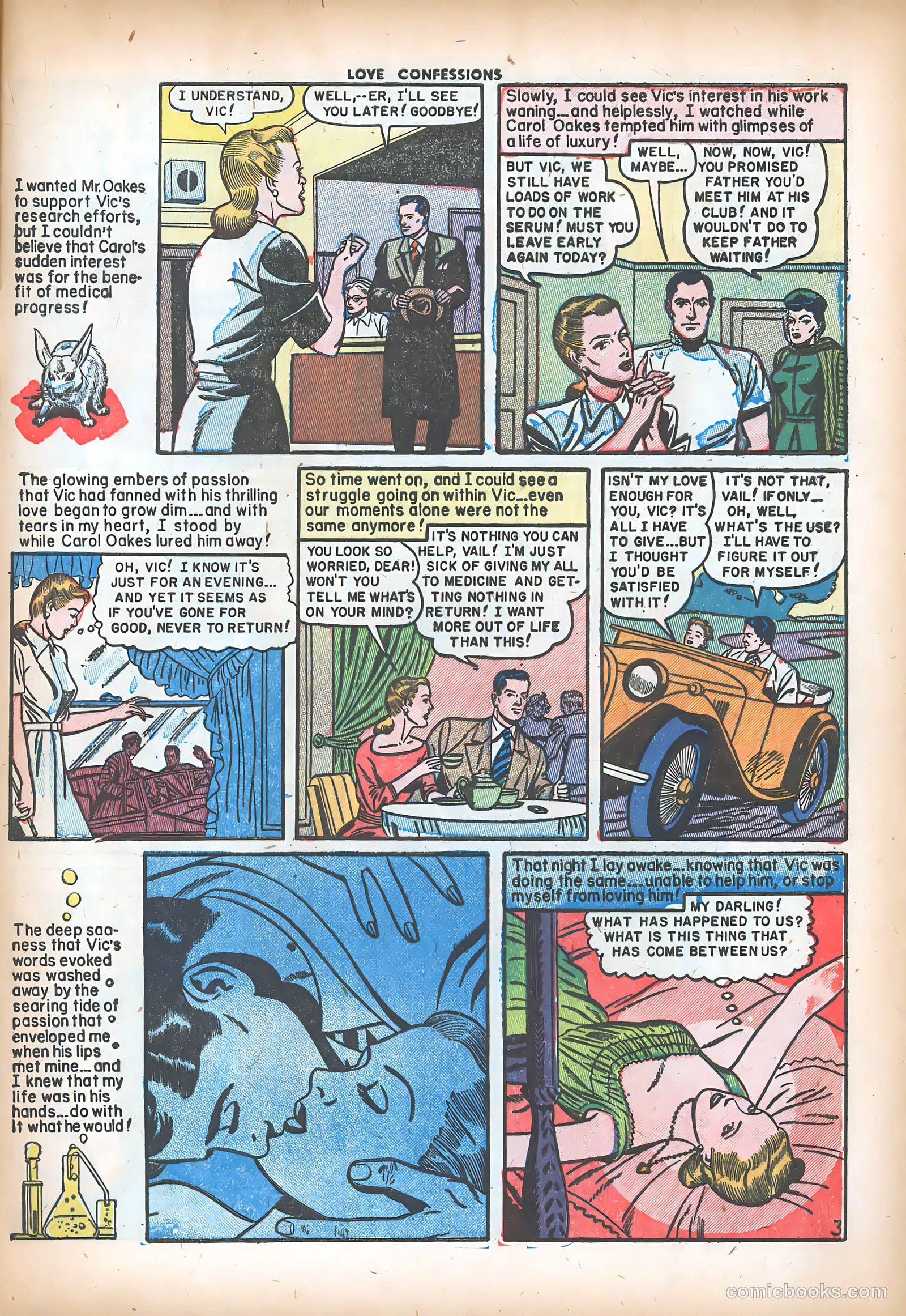 Love Confessions #28 (1953) — page 29 of 36
