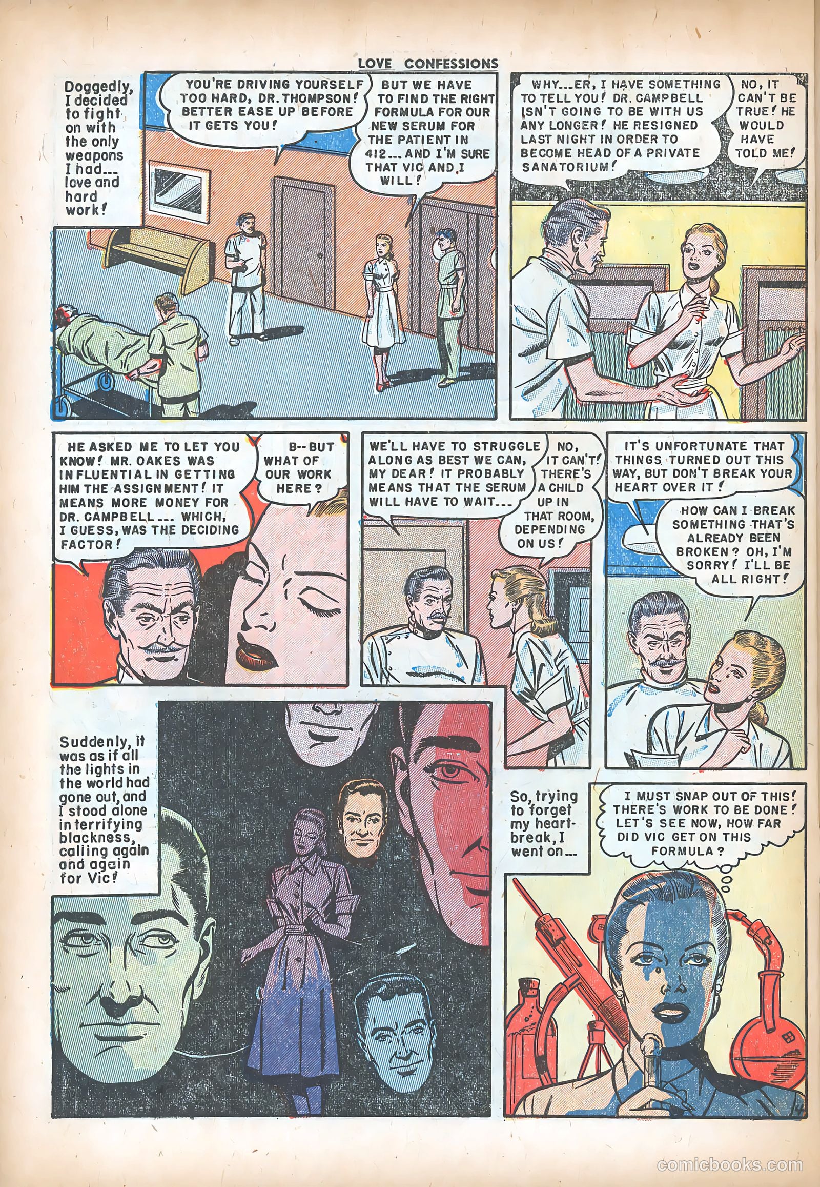 Love Confessions #28 (1953) — page 30 of 36
