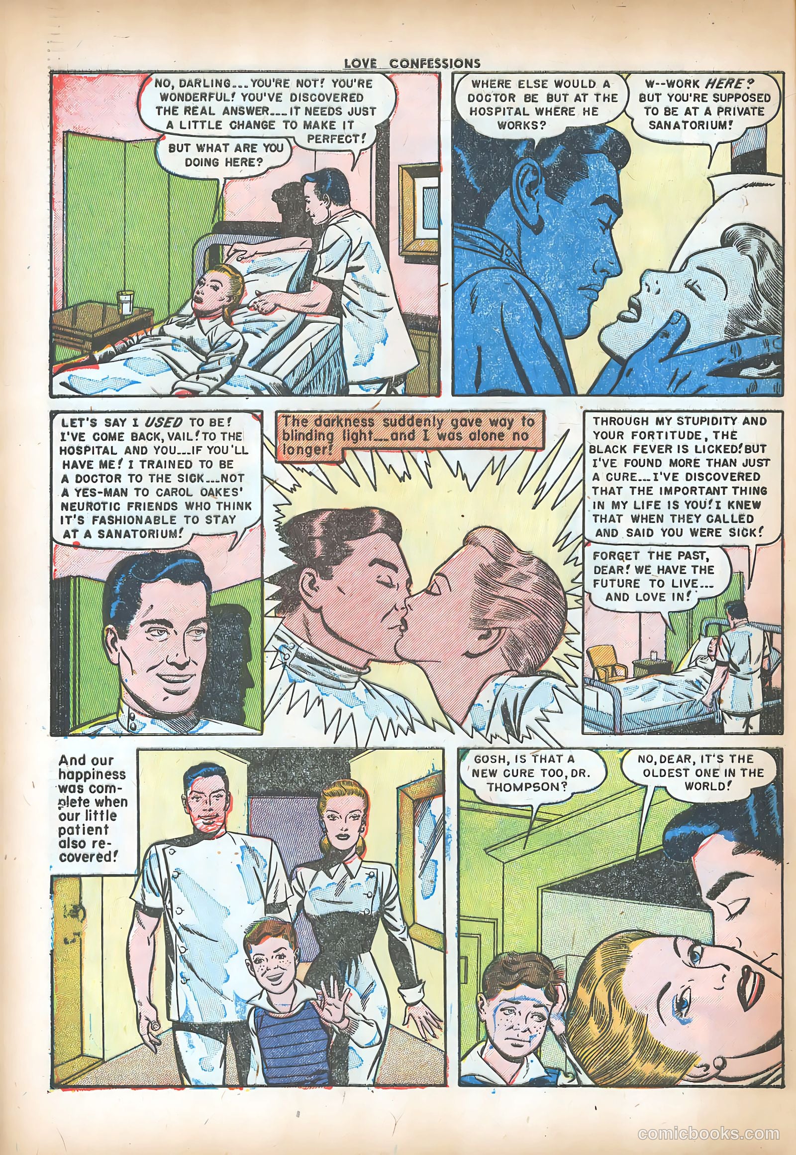 Love Confessions #28 (1953) — page 32 of 36